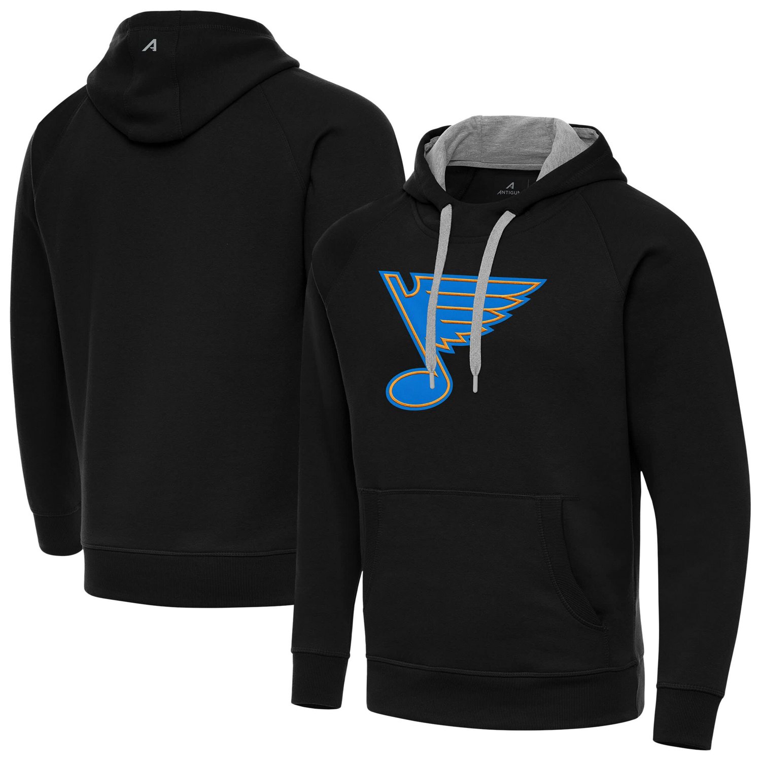 Antigua St Louis Blues Victory Pullover Hoodie