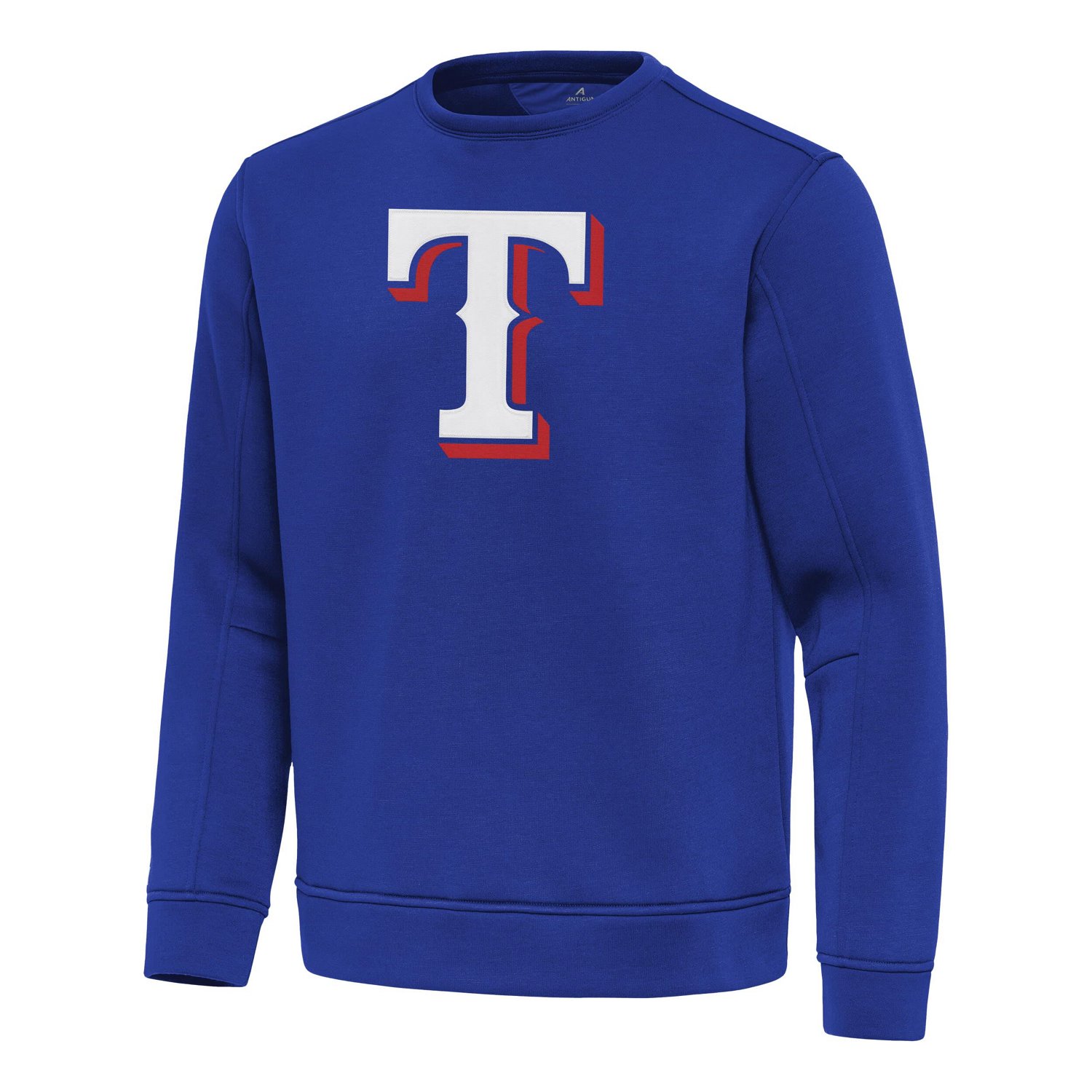 Antigua Texas Rangers Relevant Lightweight Pullover Sweatshirt - view number 2