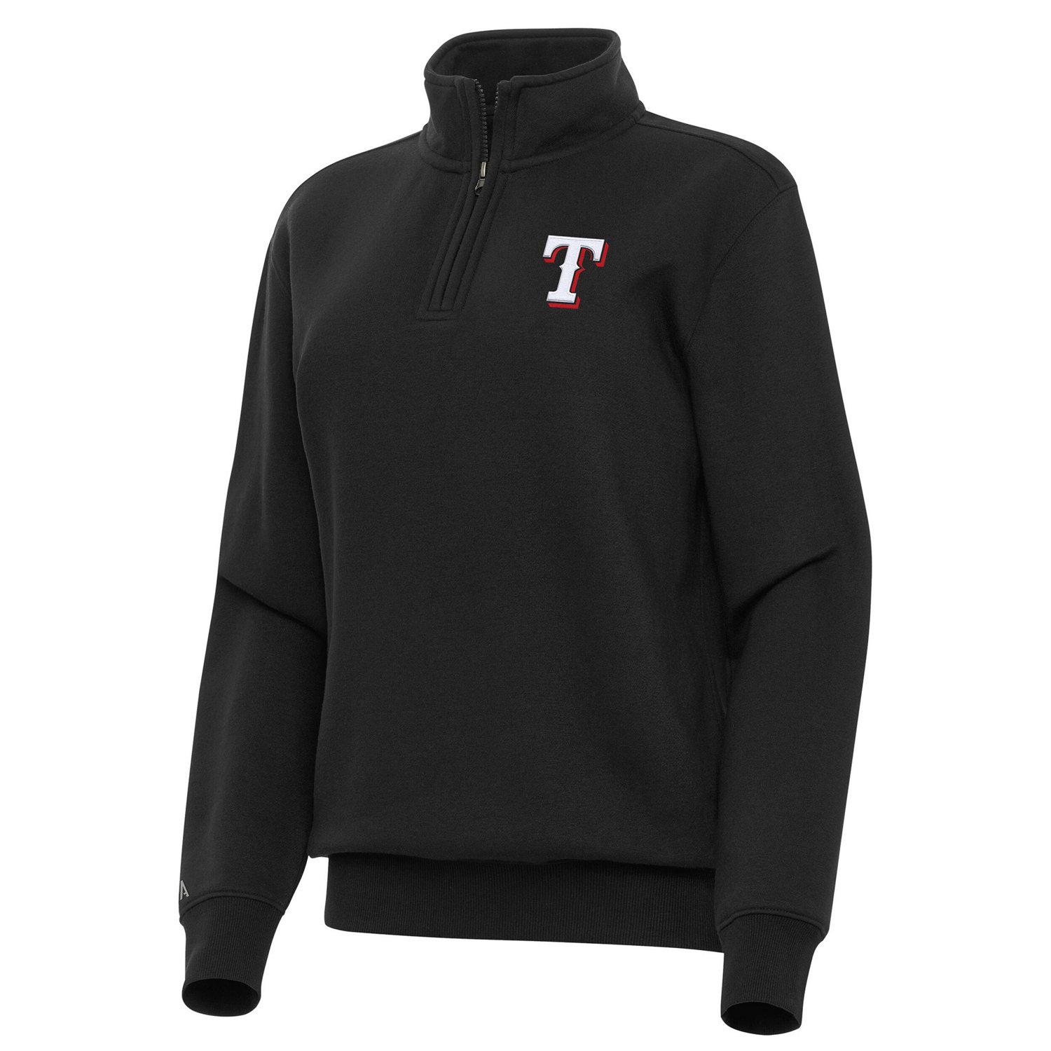 Antigua Texas Rangers Victory Quarter-Zip Sweatshirt