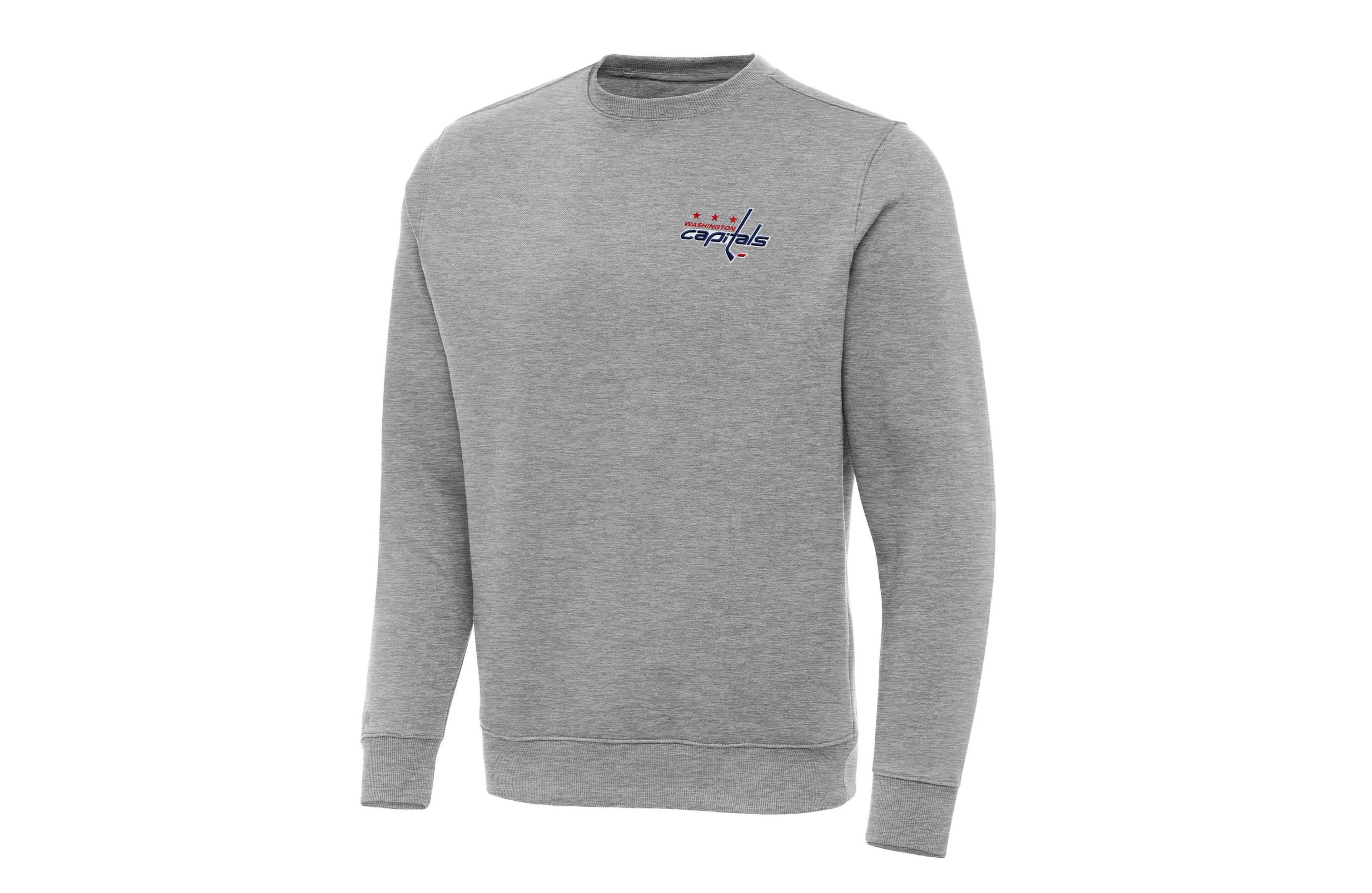 Antigua Washington Capitals Big  Tall Victory Crewneck Pullover Sweatshirt