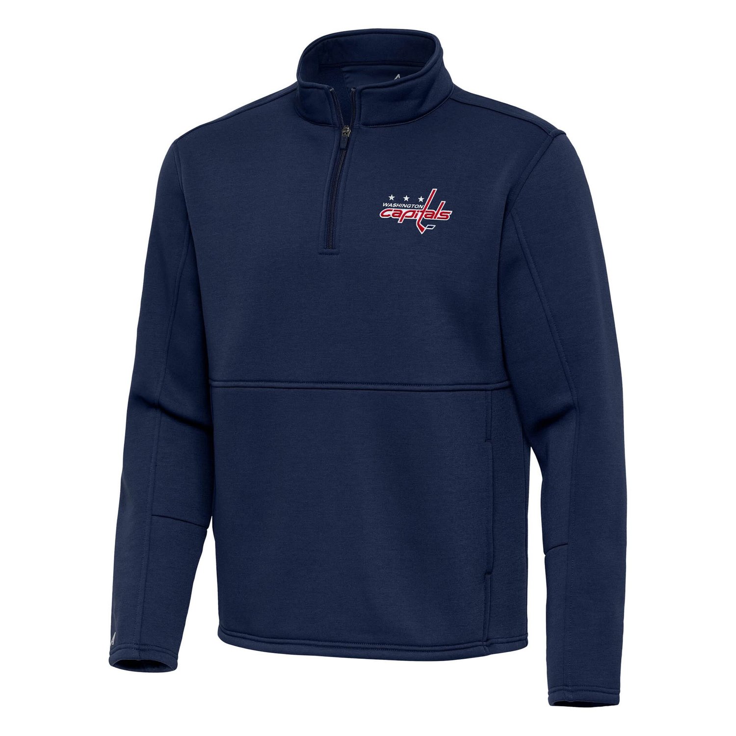 Antigua Washington Capitals Twist Quarter-Zip Pullover Jacket - view number 2