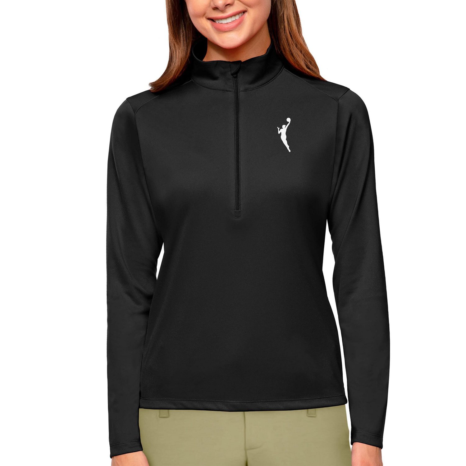 Antigua WNBA Logowoman Tribute Half-Zip Pullover