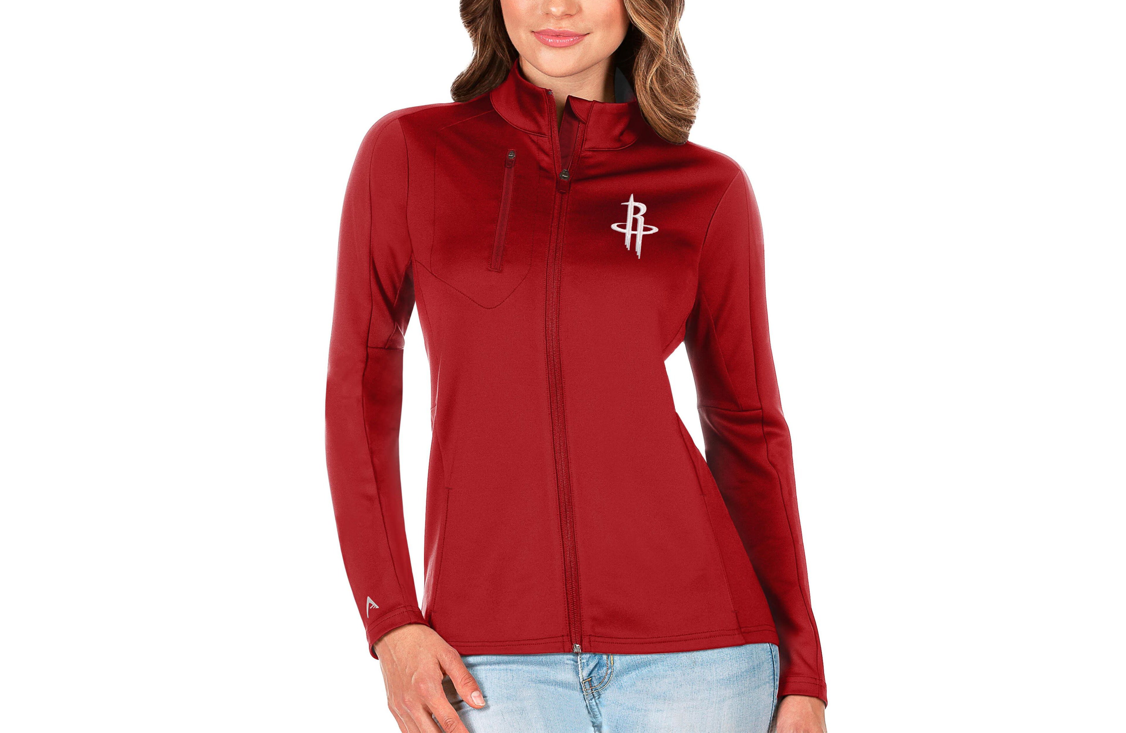 Antigua Women’s Houston Rockets Generation Full-Zip Jacket