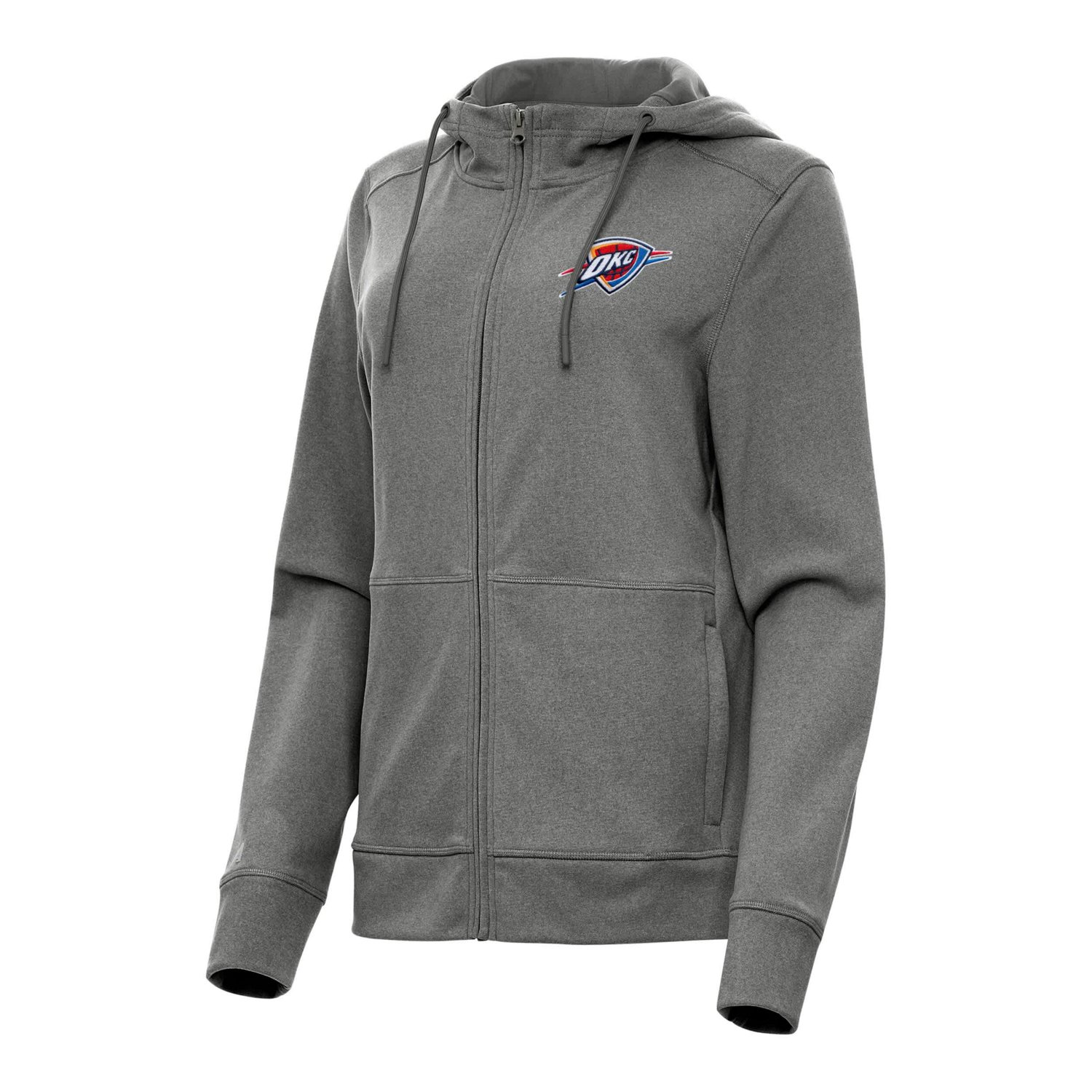 Antigua Women’s Oklahoma City Thunder Seeker Full-Zip Hoodie Jacket