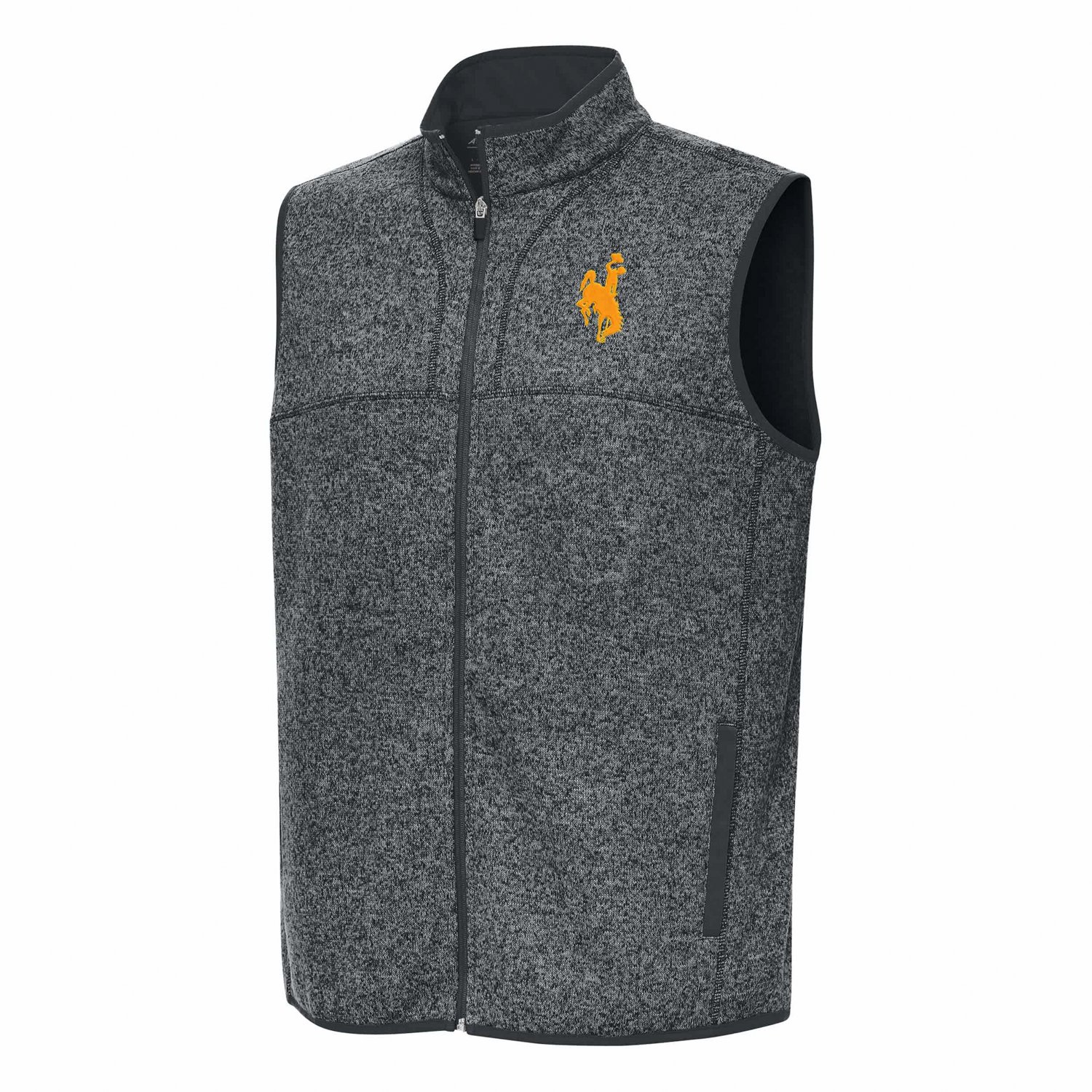 Antigua Wyoming Cowboys Fortune Full-Zip Vest                                                                                    - view number 2
