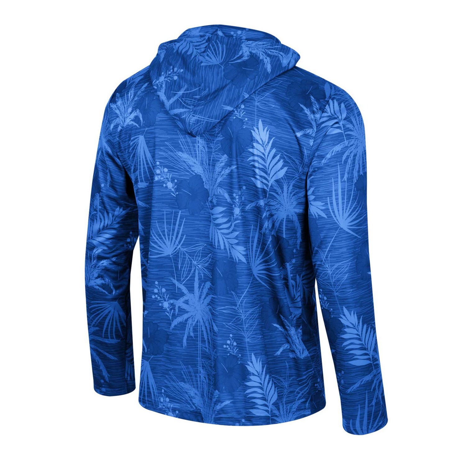 Colosseum Air Force Falcons Palms Printed Lightweight Quarter-Zip Hooded Top                                                     - view number 3