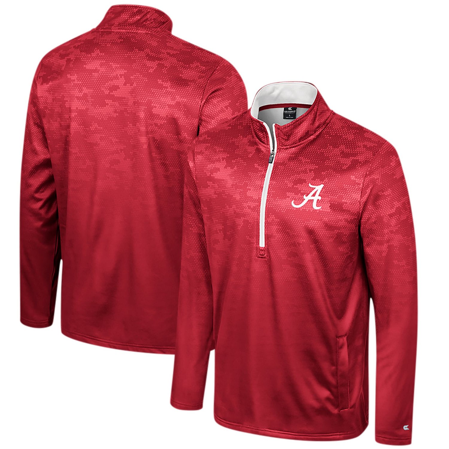 Colosseum Alabama Tide The Machine Half-Zip Jacket                                                                               - view number 1