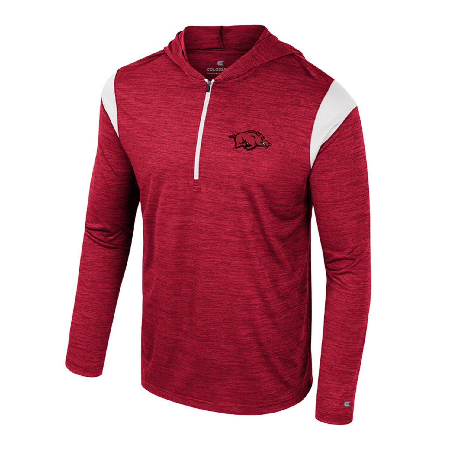 Colosseum Arkansas Razorbacks Dozer Half-Zip Windshirt - view number 2
