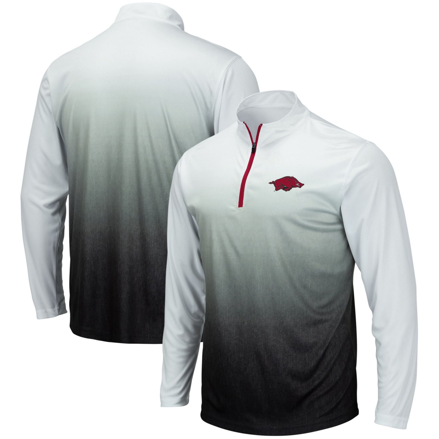 Colosseum Arkansas Razorbacks Magic Team Logo Quarter-Zip Jacket                                                                 - view number 1