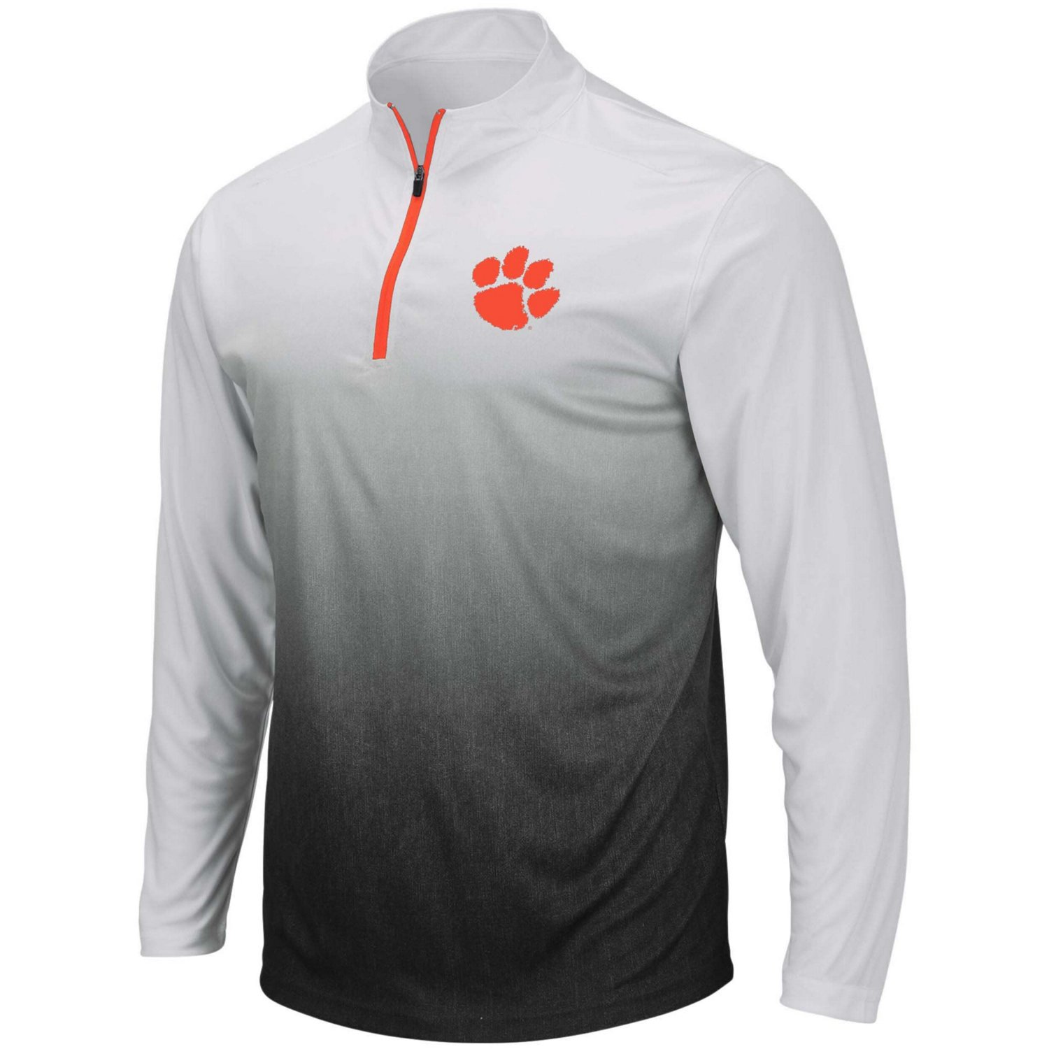 Colosseum Clemson Tigers Magic Team Logo Quarter-Zip Jacket