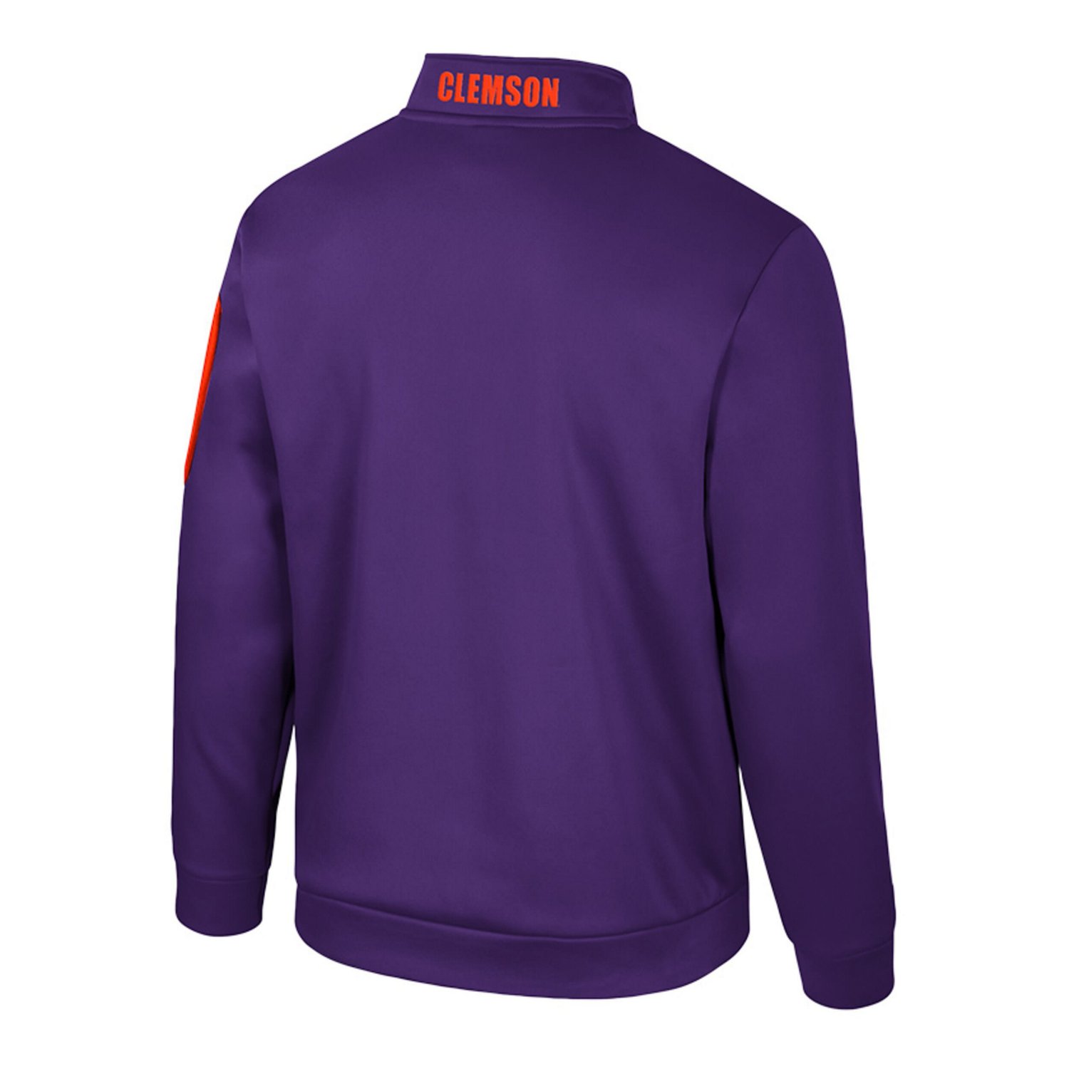 Colosseum Clemson Tigers Mainframe Quarter-Zip Fleece Jacket                                                                     - view number 3