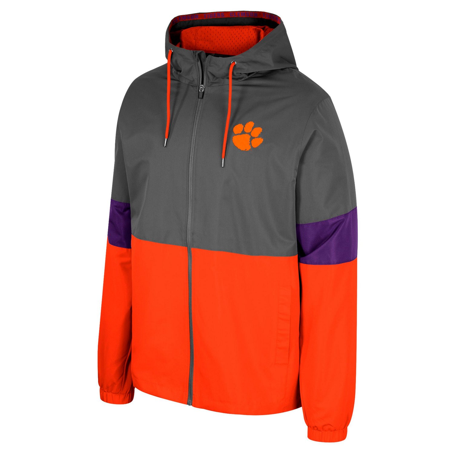 Colosseum Clemson Tigers Miles Full-Zip Jacket - view number 2