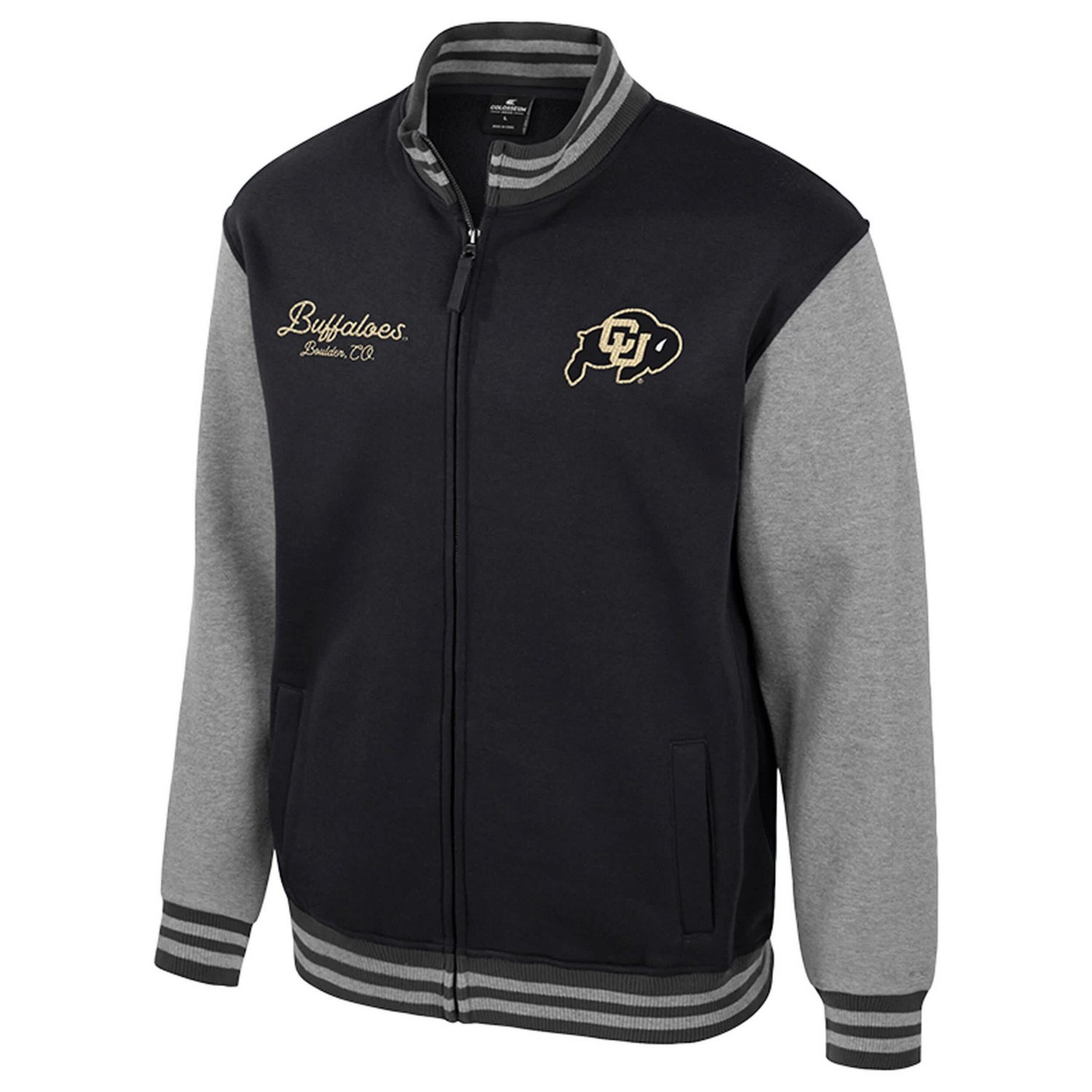 Colosseum Colorado Buffaloes Ambi-Turner Full-Zip Varsity Jacket                                                                 - view number 2