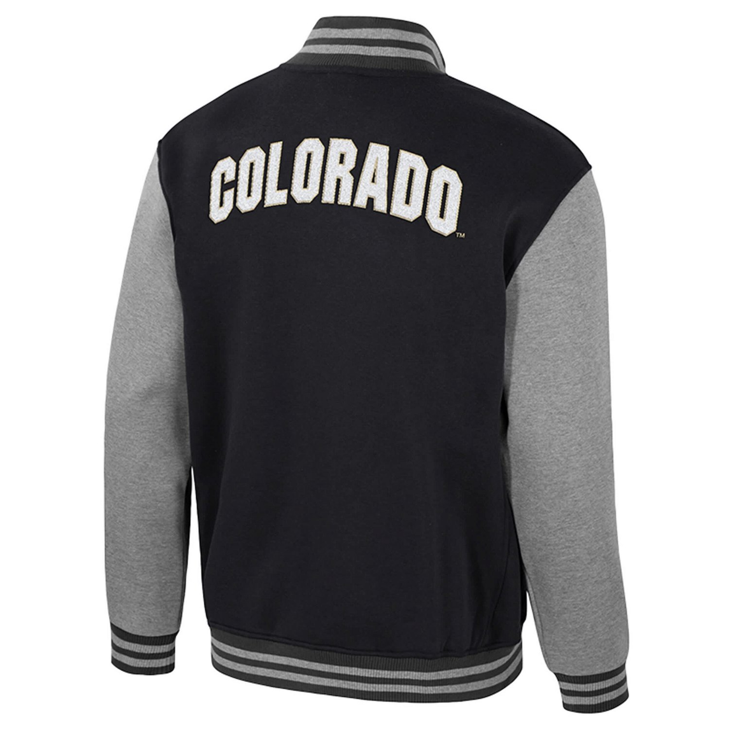 Colosseum Colorado Buffaloes Ambi-Turner Full-Zip Varsity Jacket                                                                 - view number 3