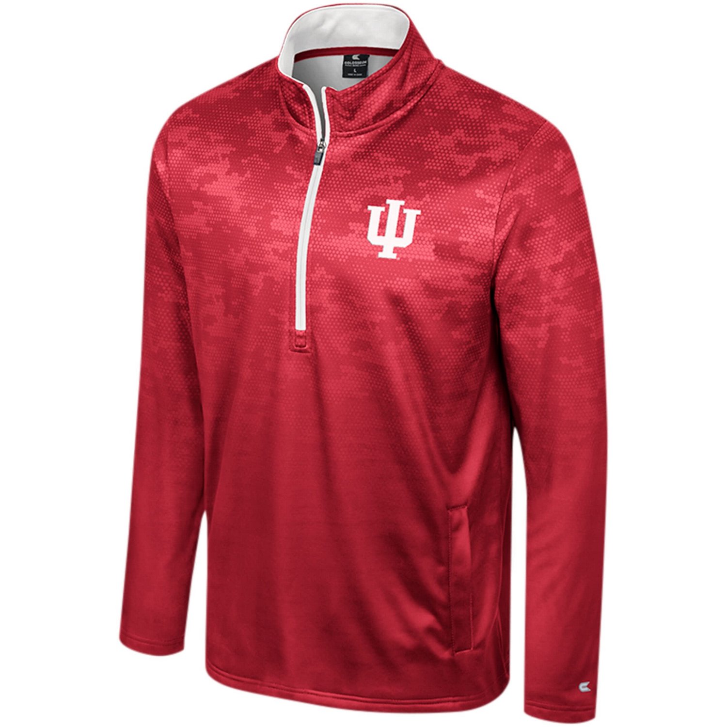 Colosseum Indiana Hoosiers The Machine Half-Zip Jacket                                                                           - view number 2