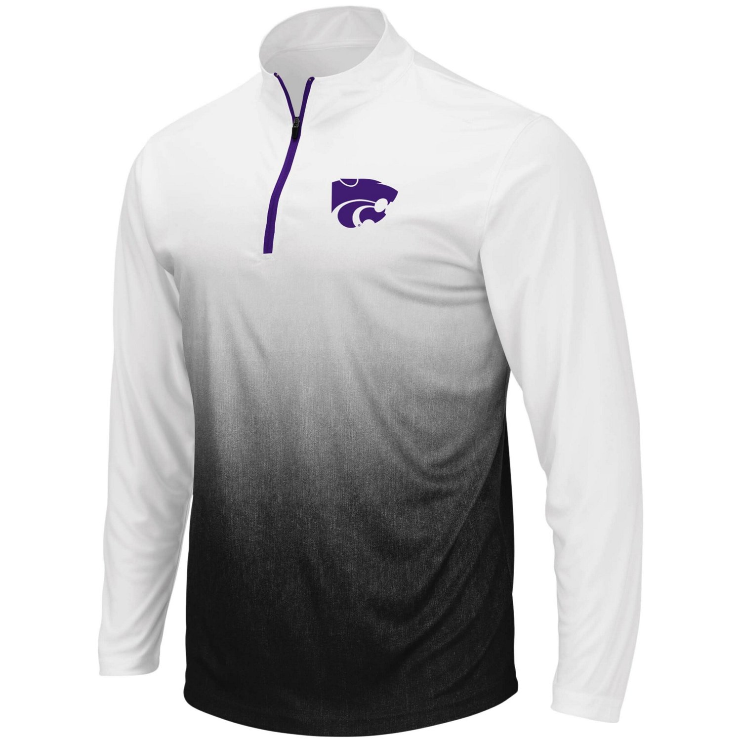 Colosseum Kansas State Wildcats Magic Team Logo Quarter-Zip Jacket                                                               - view number 2