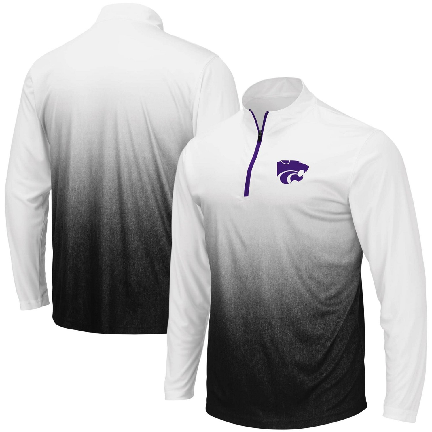 Colosseum Kansas State Wildcats Magic Team Logo Quarter-Zip Jacket