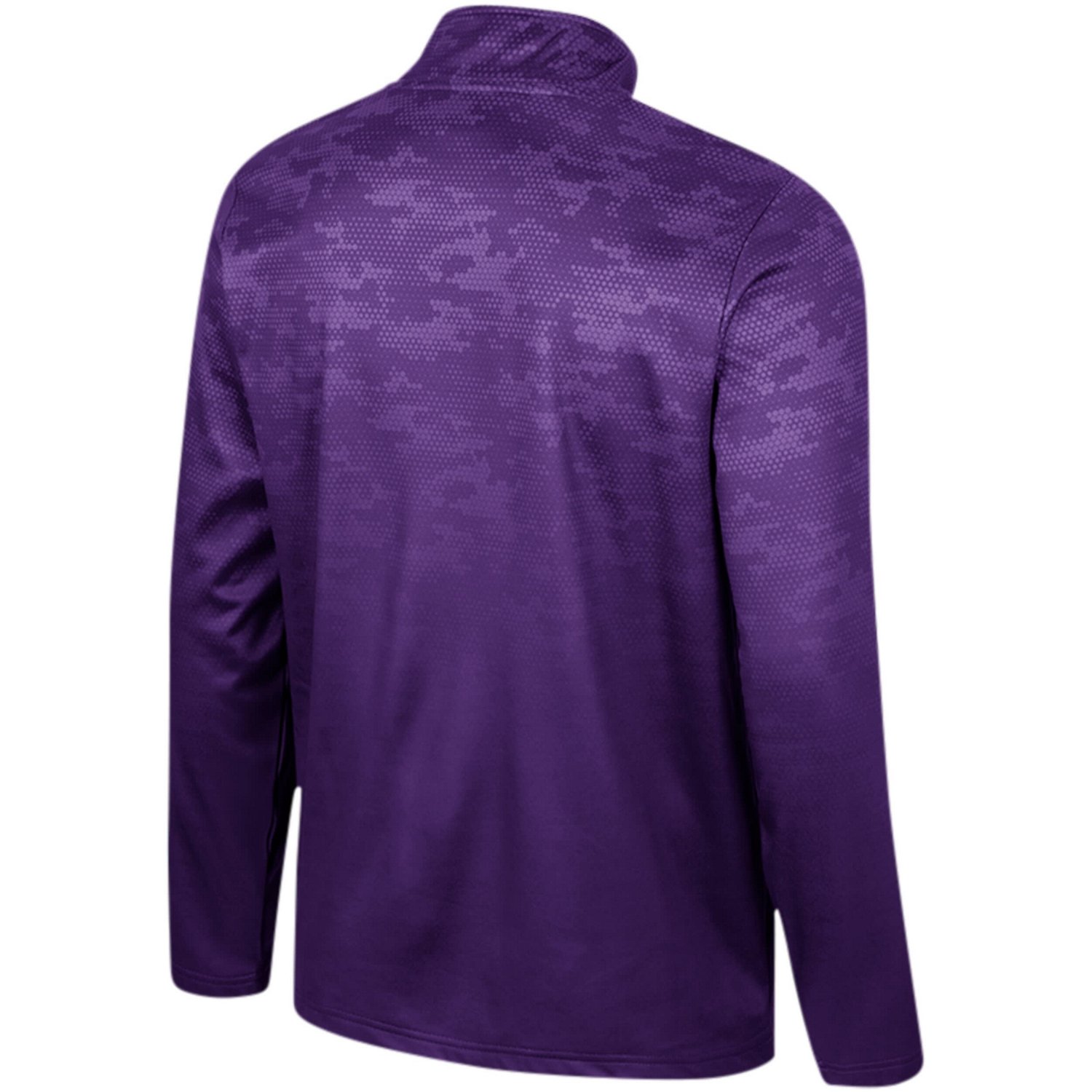 Colosseum LSU Tigers The Machine Half-Zip Jacket                                                                                 - view number 3