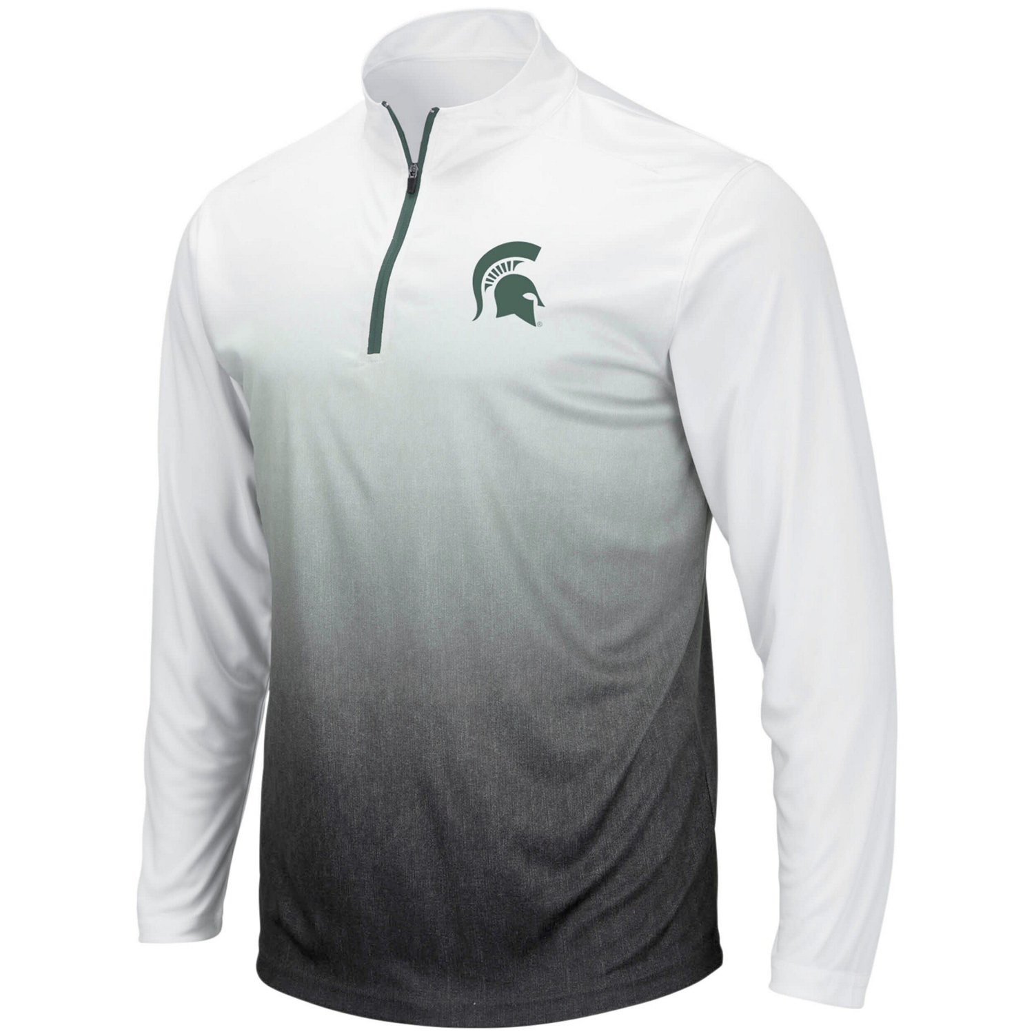 Colosseum Michigan State Spartans Magic Team Logo Quarter-Zip Jacket