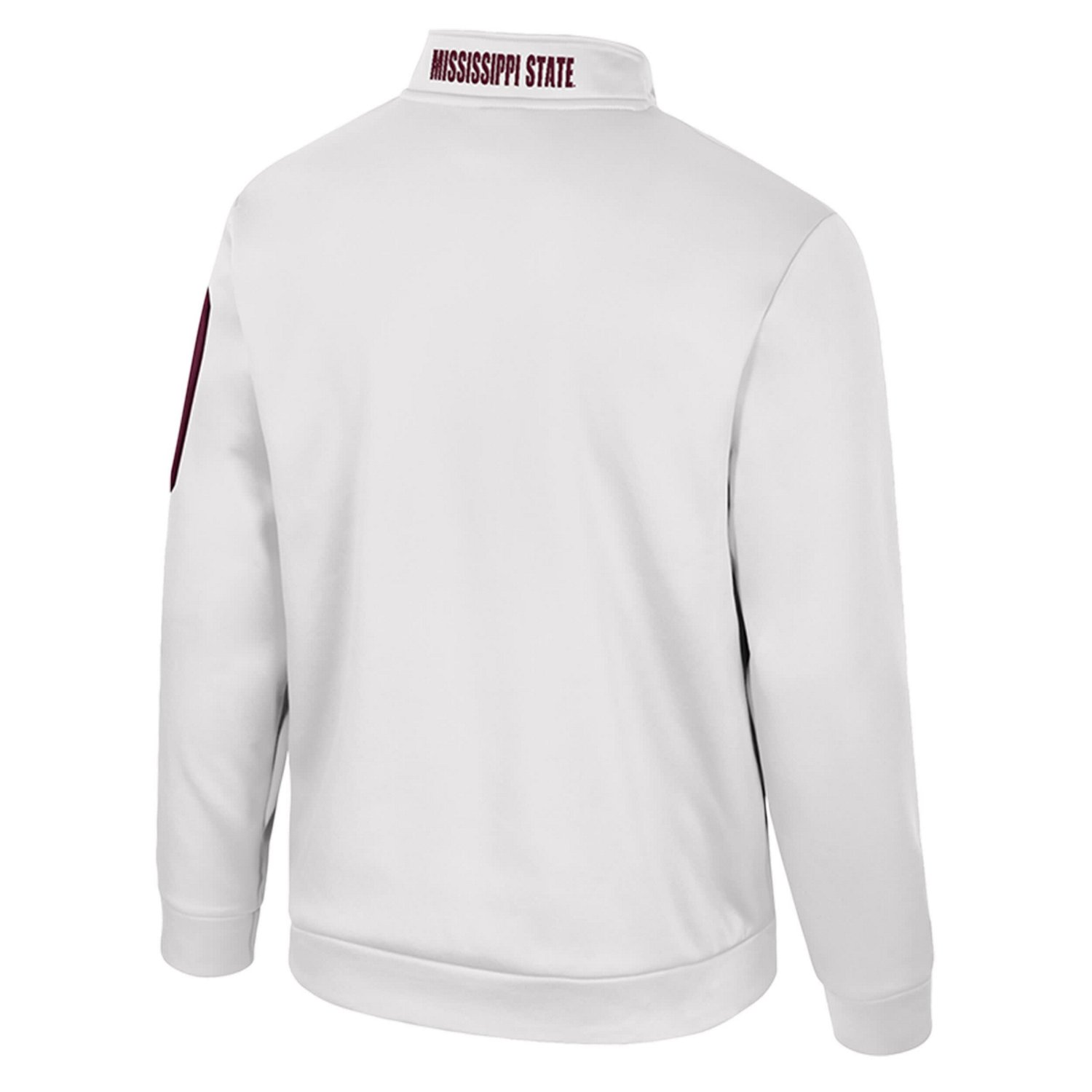 Colosseum Mississippi State Bulldogs Mainframe Quarter-Zip Fleece Jacket                                                         - view number 3