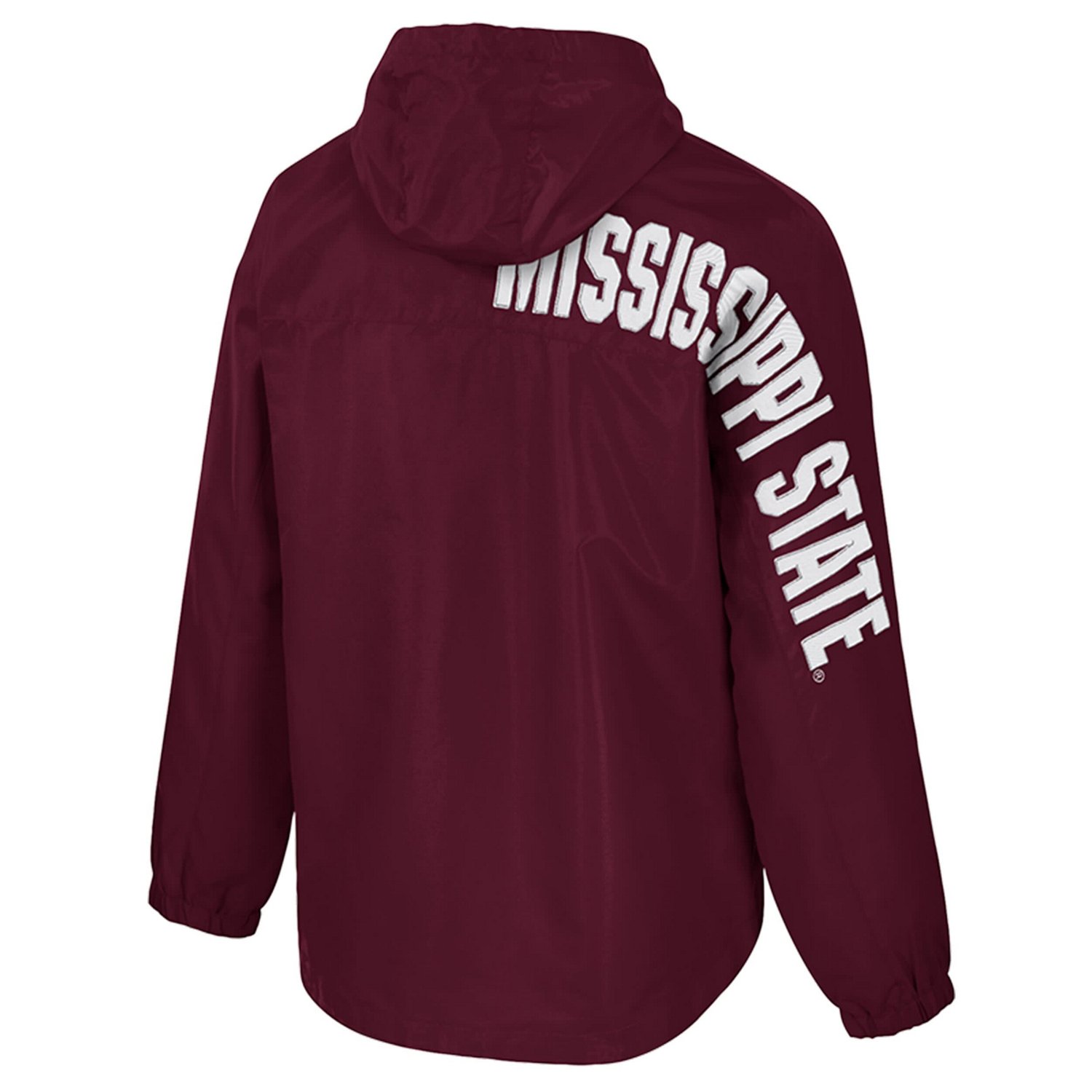 Colosseum Mississippi State Bulldogs Reloaded Anorak Half-Zip Jacket                                                             - view number 3