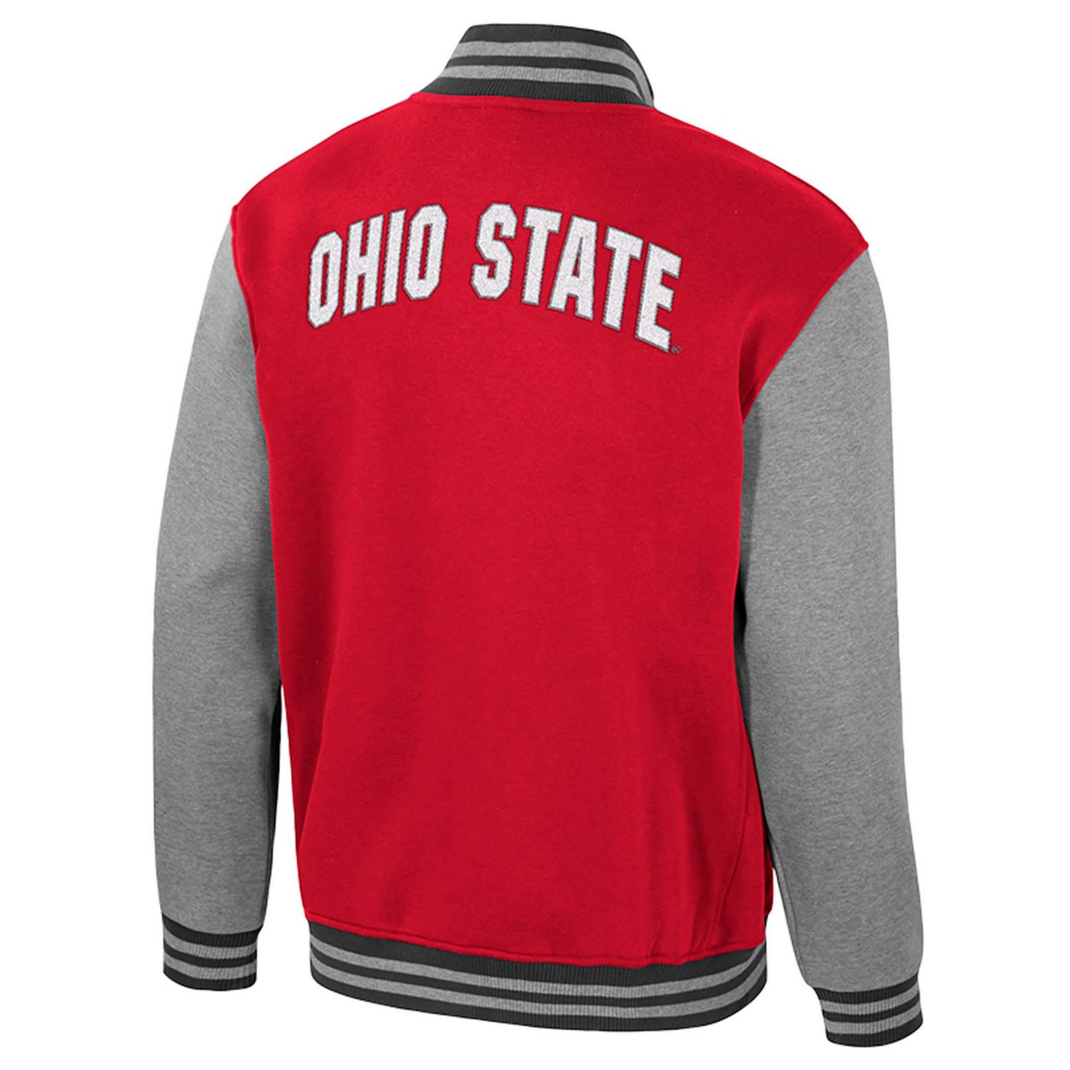 Colosseum Ohio State Buckeyes Ambi-Turner Full-Zip Varsity Jacket                                                                - view number 3