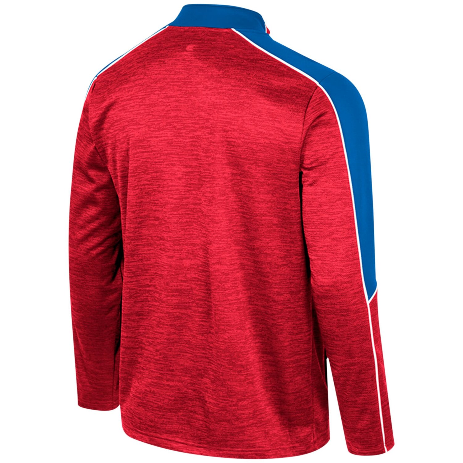 Colosseum Ole Miss Rebels Marled Half-Zip Jacket - view number 3