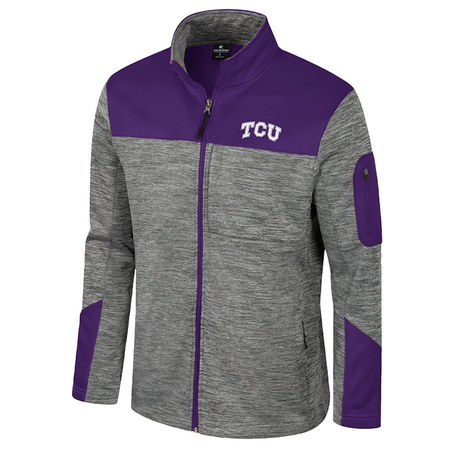 Colosseum TCU Horned Frogs Guard Full-Zip Jacket                                                                                 - view number 2