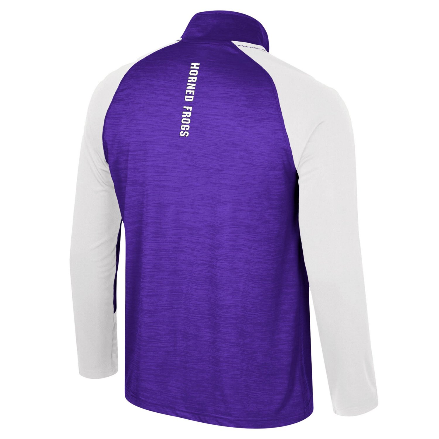 Colosseum TCU Horned Frogs Langmore Raglan Quarter-Zip Top                                                                       - view number 3