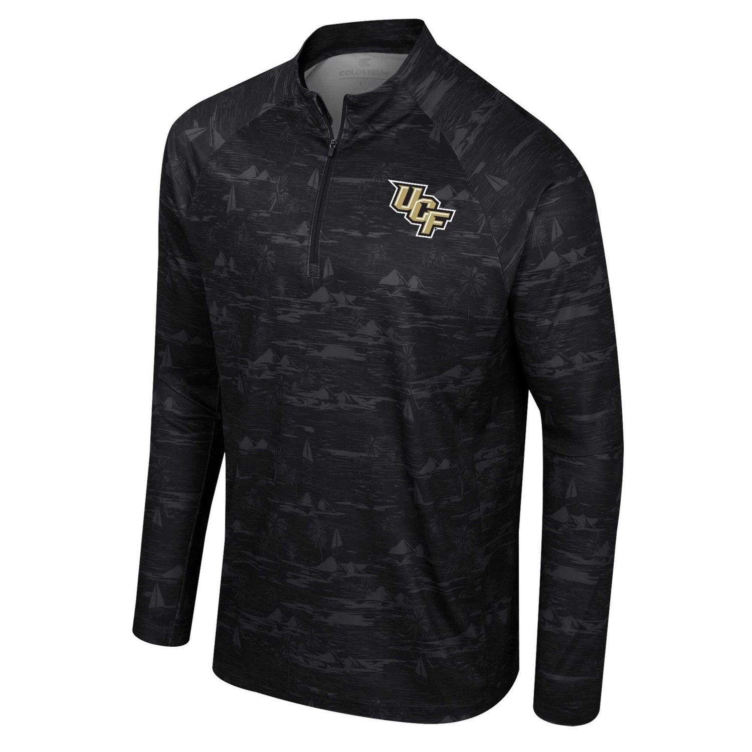 Colosseum UCF Knights Carson Raglan Quarter-Zip Jacket                                                                           - view number 2