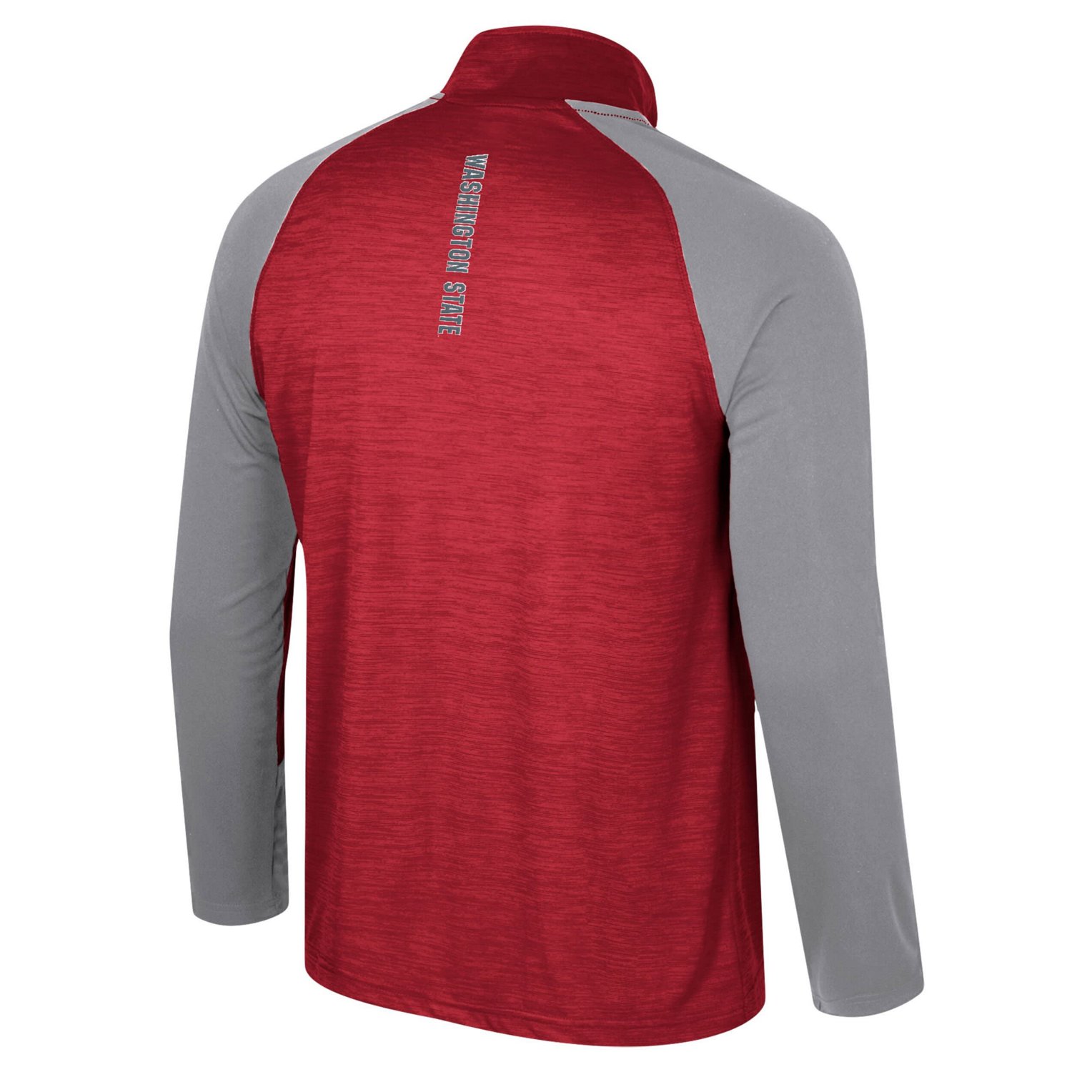 Colosseum Washington State Cougars Langmore Raglan Quarter-Zip Top                                                               - view number 3