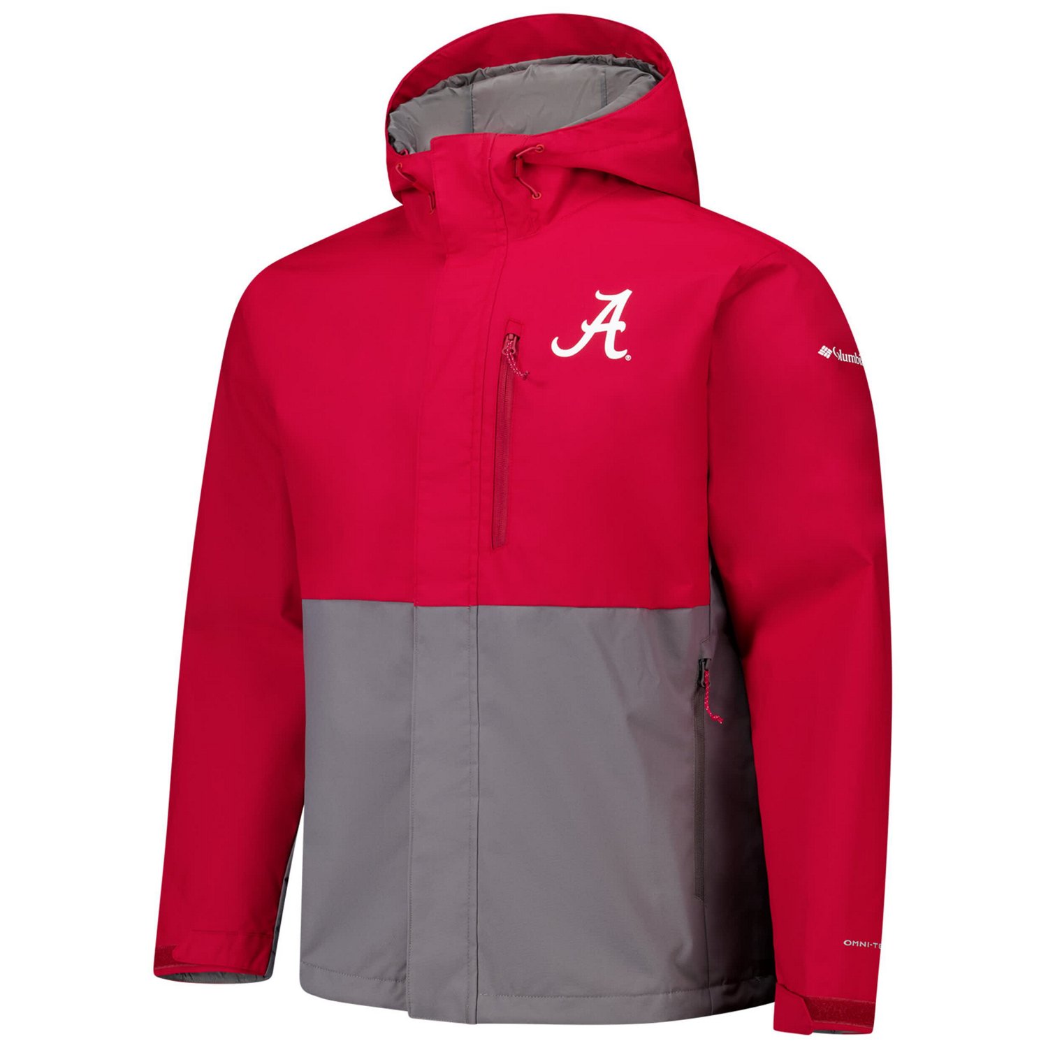 Columbia Alabama Tide Field Bound Omni-Tech Full-Zip Jacket