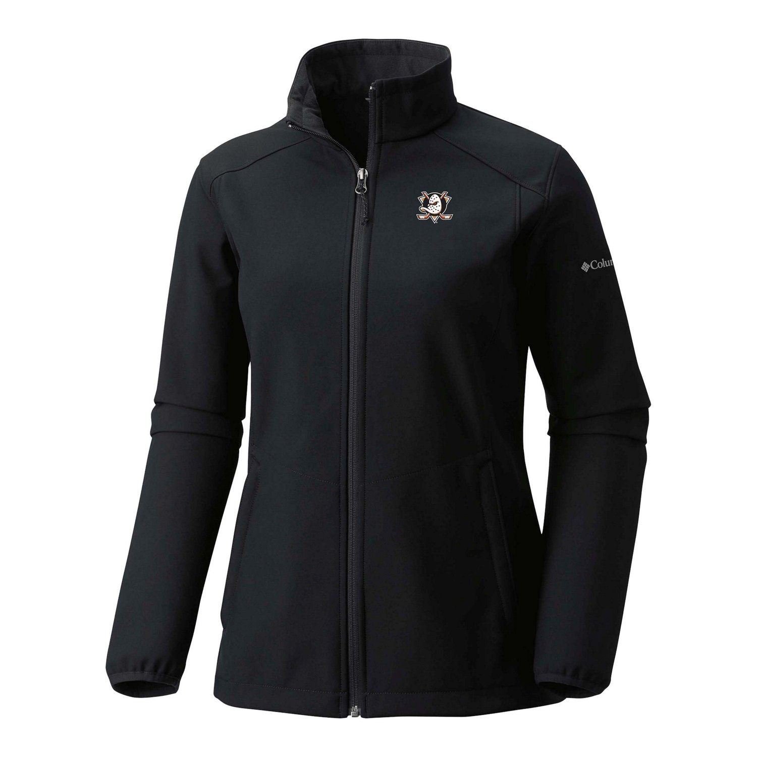 Columbia Anaheim Ducks Kruser Ridge III Omni-Shield Softshell Full-Zip Jacket - view number 2
