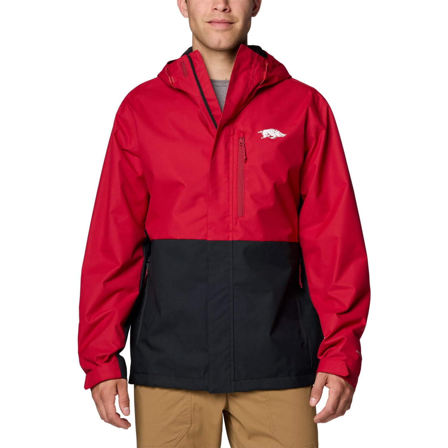 Columbia Arkansas Razorbacks Field Bound Omni-Tech Full-Zip Jacket                                                               - view number 1