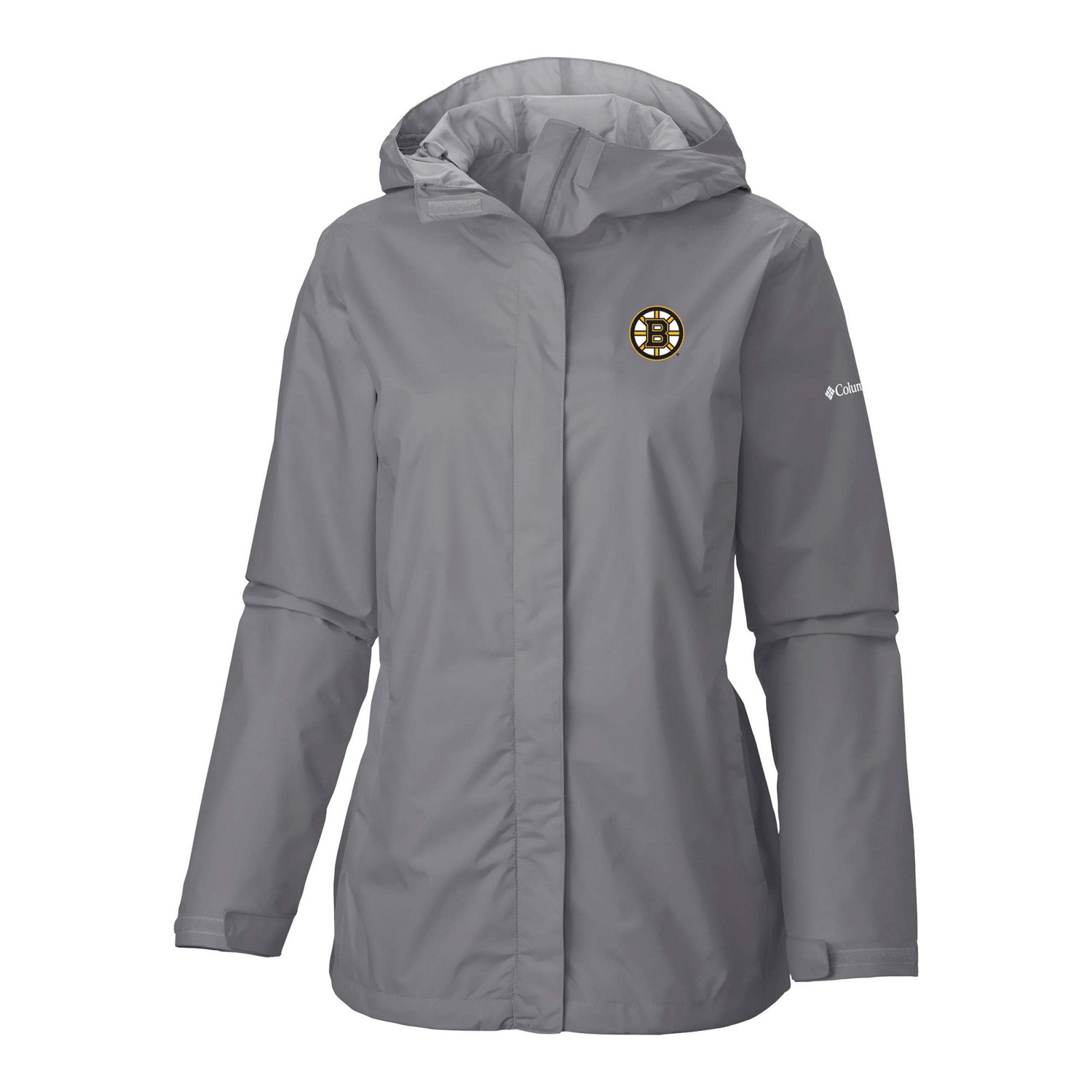 Columbia Boston Bruins Arcadia Omni-Tech Full-Zip Hooded Rain Jacket                                                             - view number 2