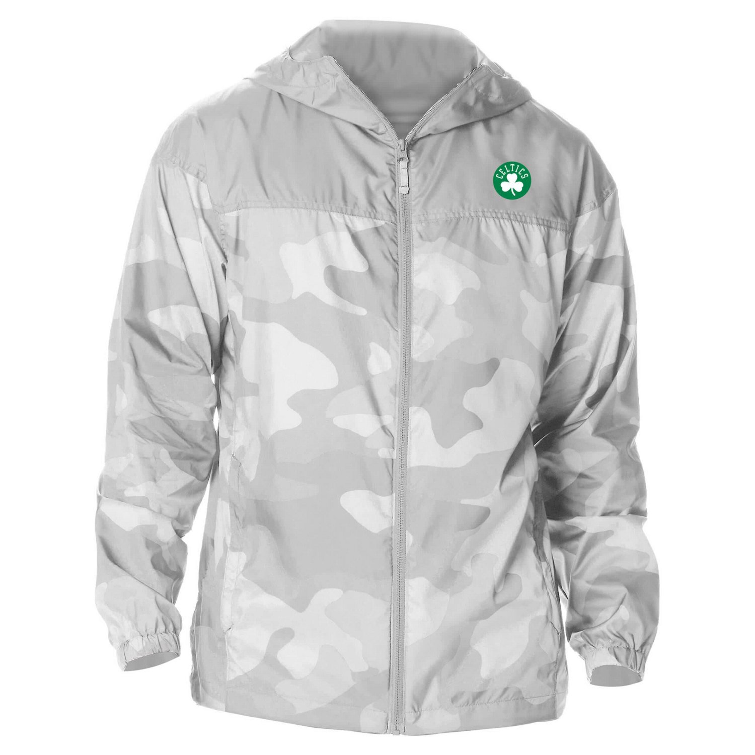 Columbia Boston Celtics Camo Flash Challenger Windbreaker Full-Zip Jacket - view number 1