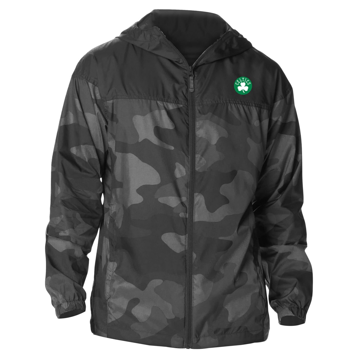 Columbia Boston Celtics Camo Flash Challenger Windbreaker Full-Zip Jacket - view number 1