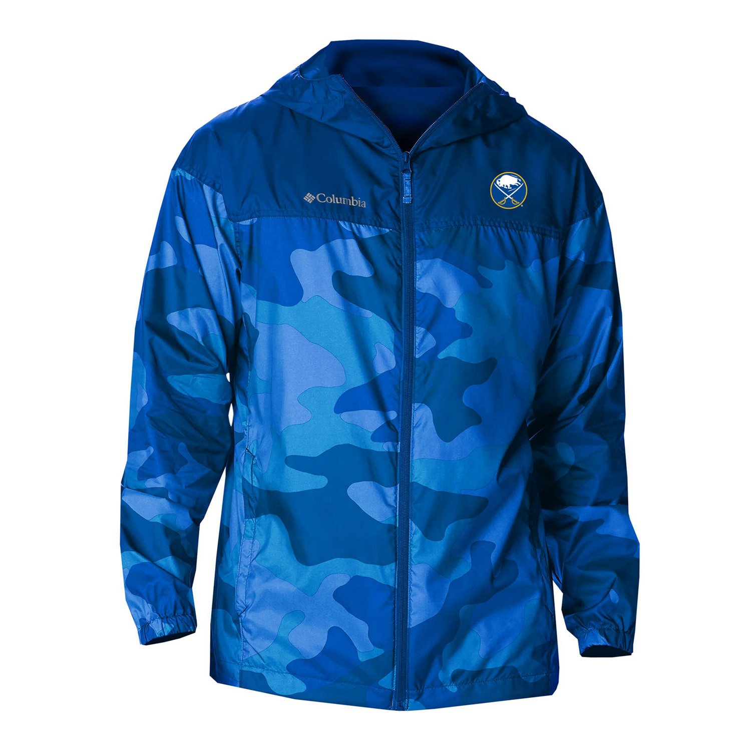 Columbia Buffalo Sabres Camo Flash Challenger Full-Zip Windbreaker Jacket - view number 2