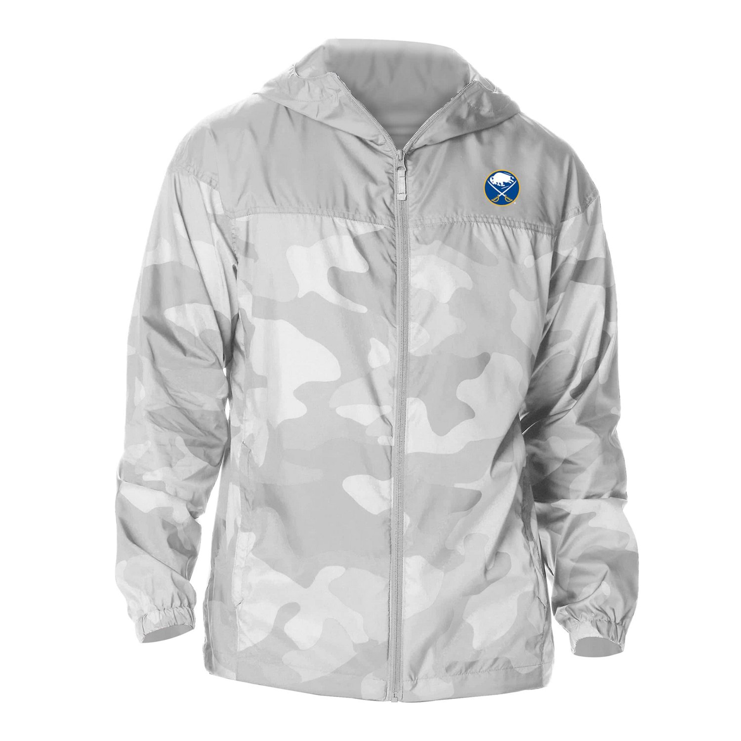 Columbia Buffalo Sabres Camo Flash Challenger Omni-Shade Full-Zip Hoodie Windbreaker Jacket - view number 2