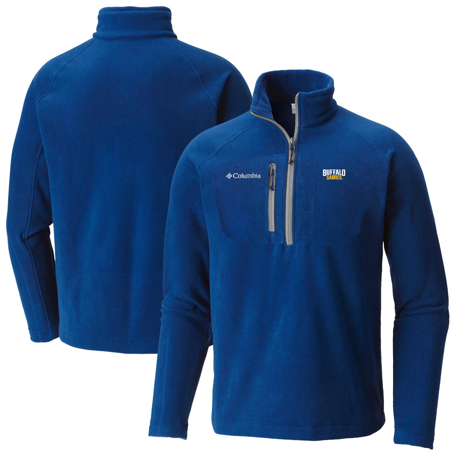 Columbia Buffalo Sabres Fast Trek III Raglan Half-Zip Fleece Jacket