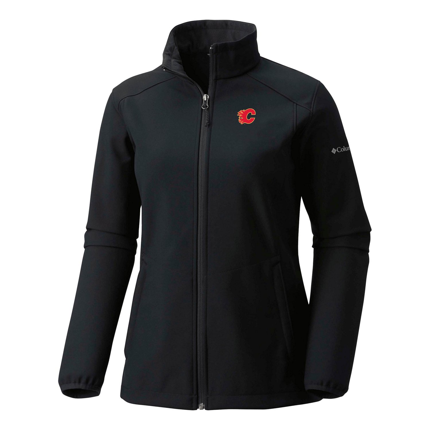 Columbia Calgary Flames Kruser Ridge III Omni-Shield Softshell Full-Zip Jacket