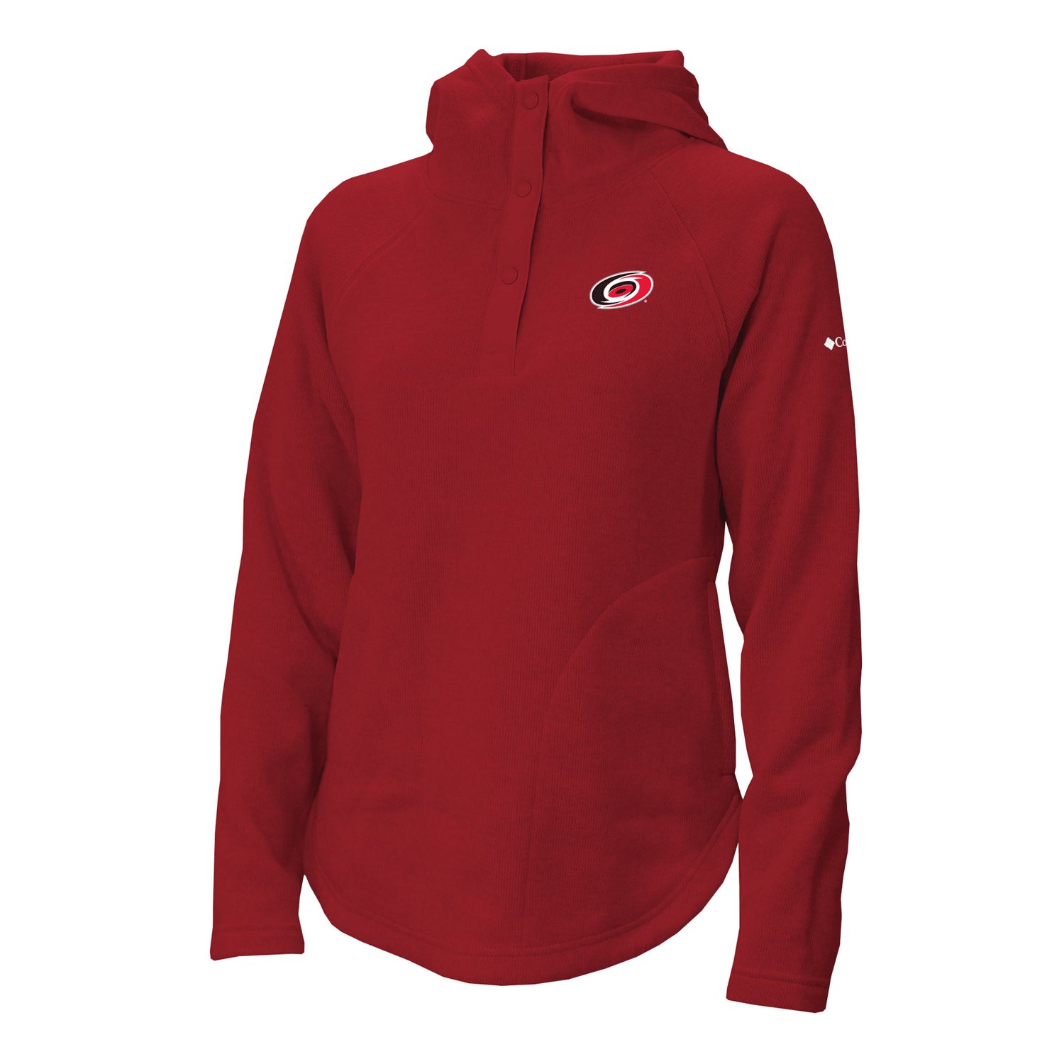 Columbia Carolina Hurricanes Sweater Weather Quarter-Snap Hoodie                                                                 - view number 2