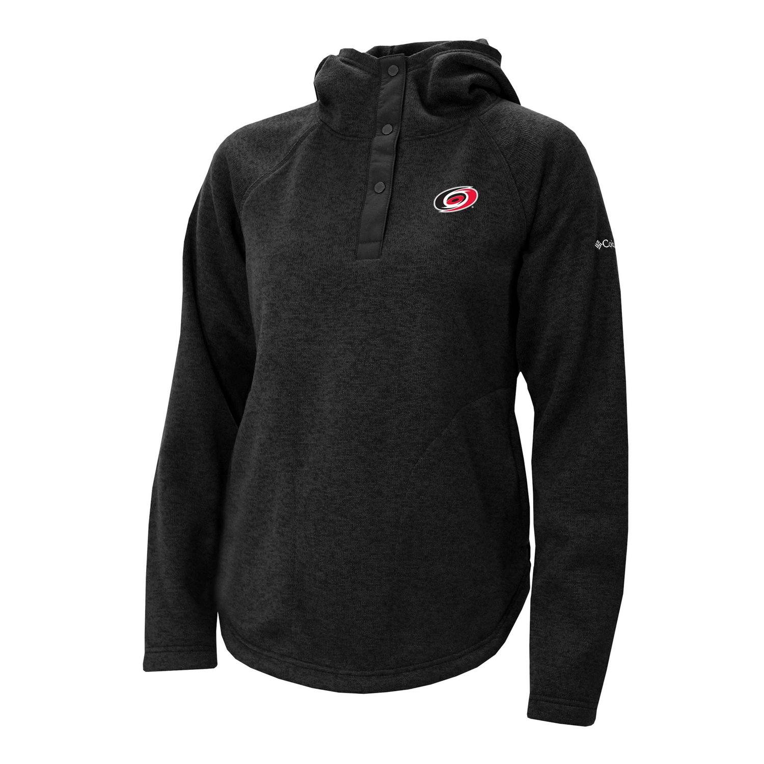 Columbia Carolina Hurricanes Sweater Weather Quarter-Snap Hoodie - view number 2