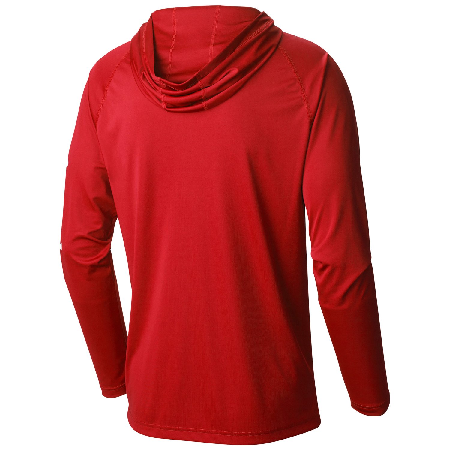 Columbia Carolina Hurricanes Terminal Tackle Omni-Shade Raglan Pullover Hoodie                                                   - view number 3