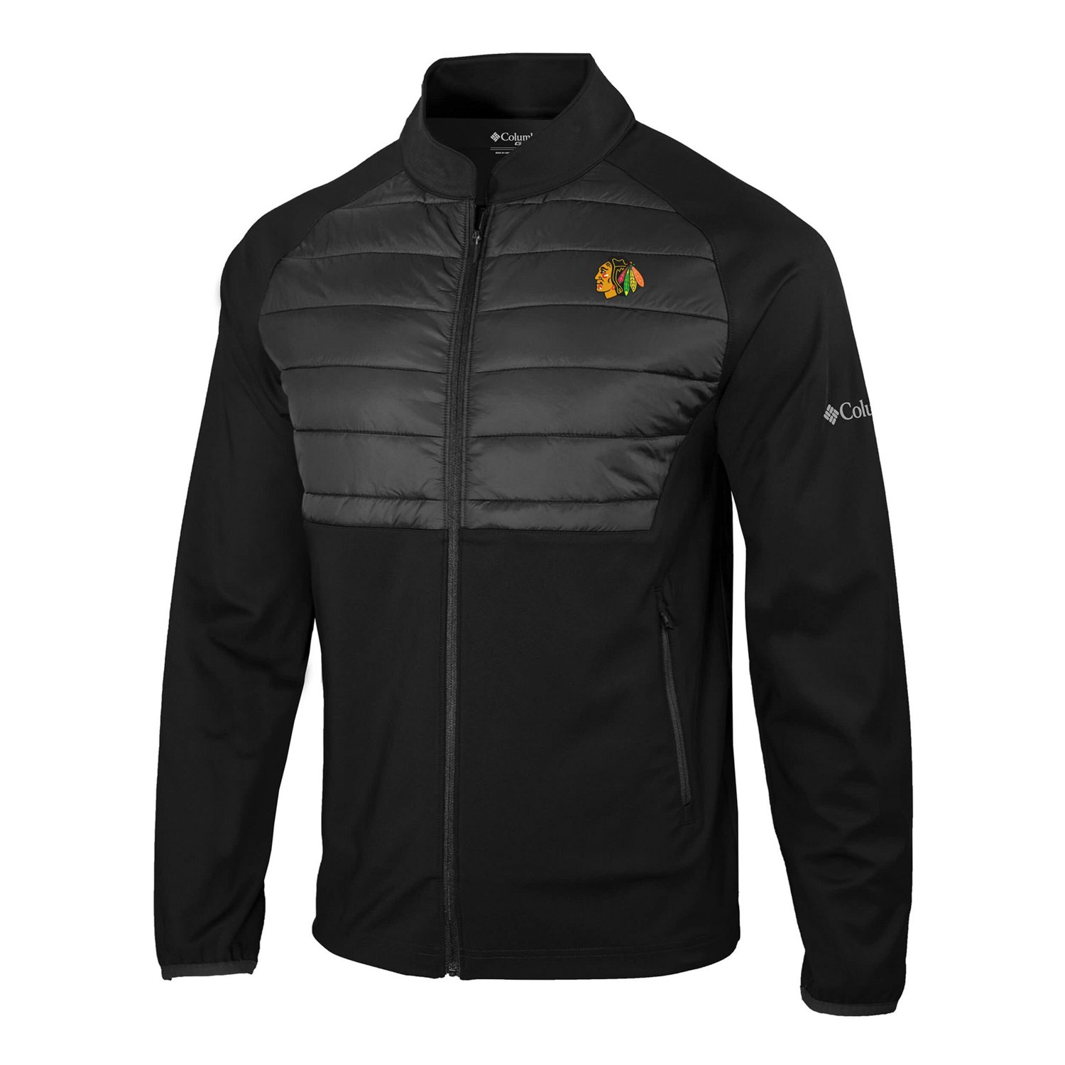 Columbia Chicago hawks In The Element Full-Zip Omni-Wick Jacket - view number 2