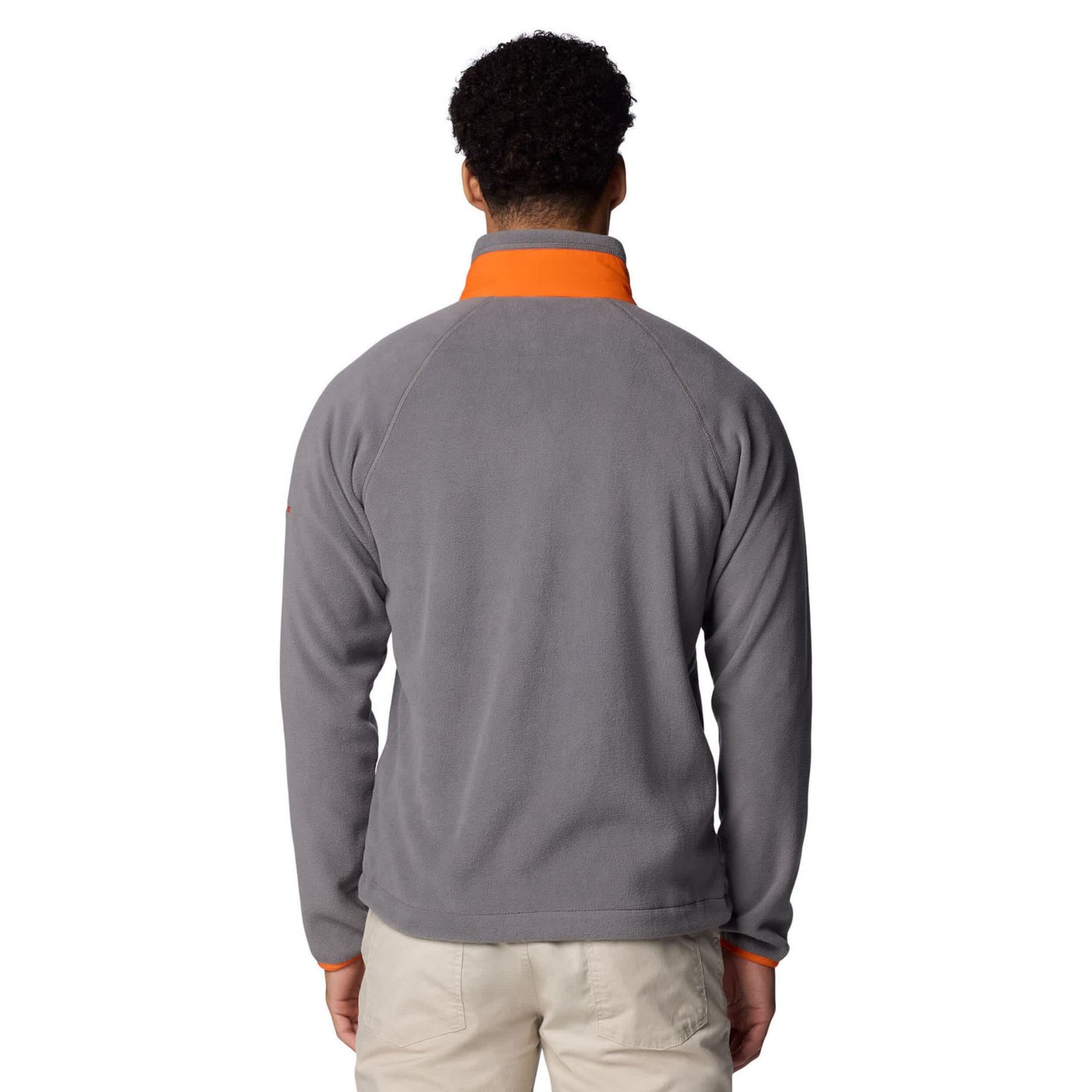 Columbia Clemson Tigers Flanker IV Fleece Raglan Full-Zip Jacket                                                                 - view number 2