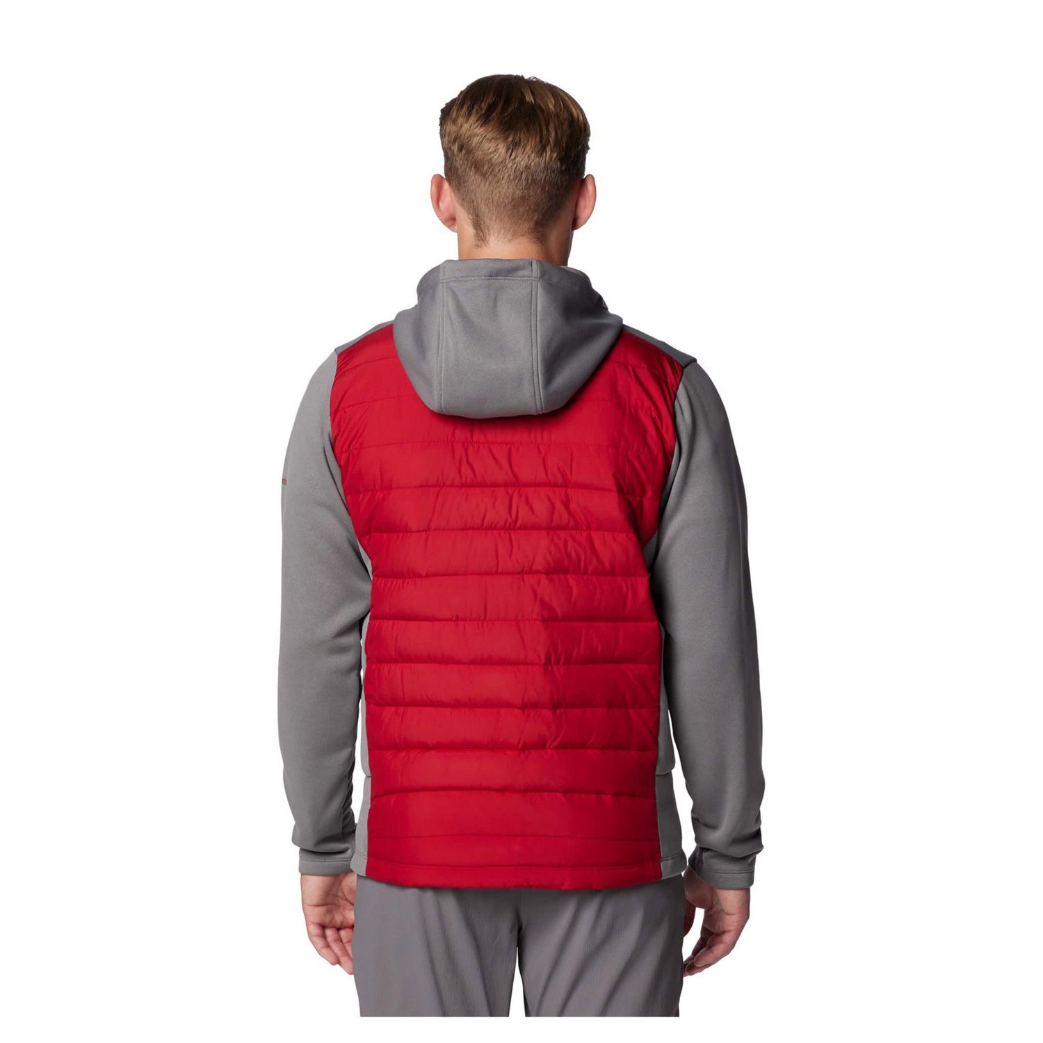 Columbia Crimson Alabama Crimson Tide Out-Shield Hybrid Full-Zip Hoodie Jacket - view number 2