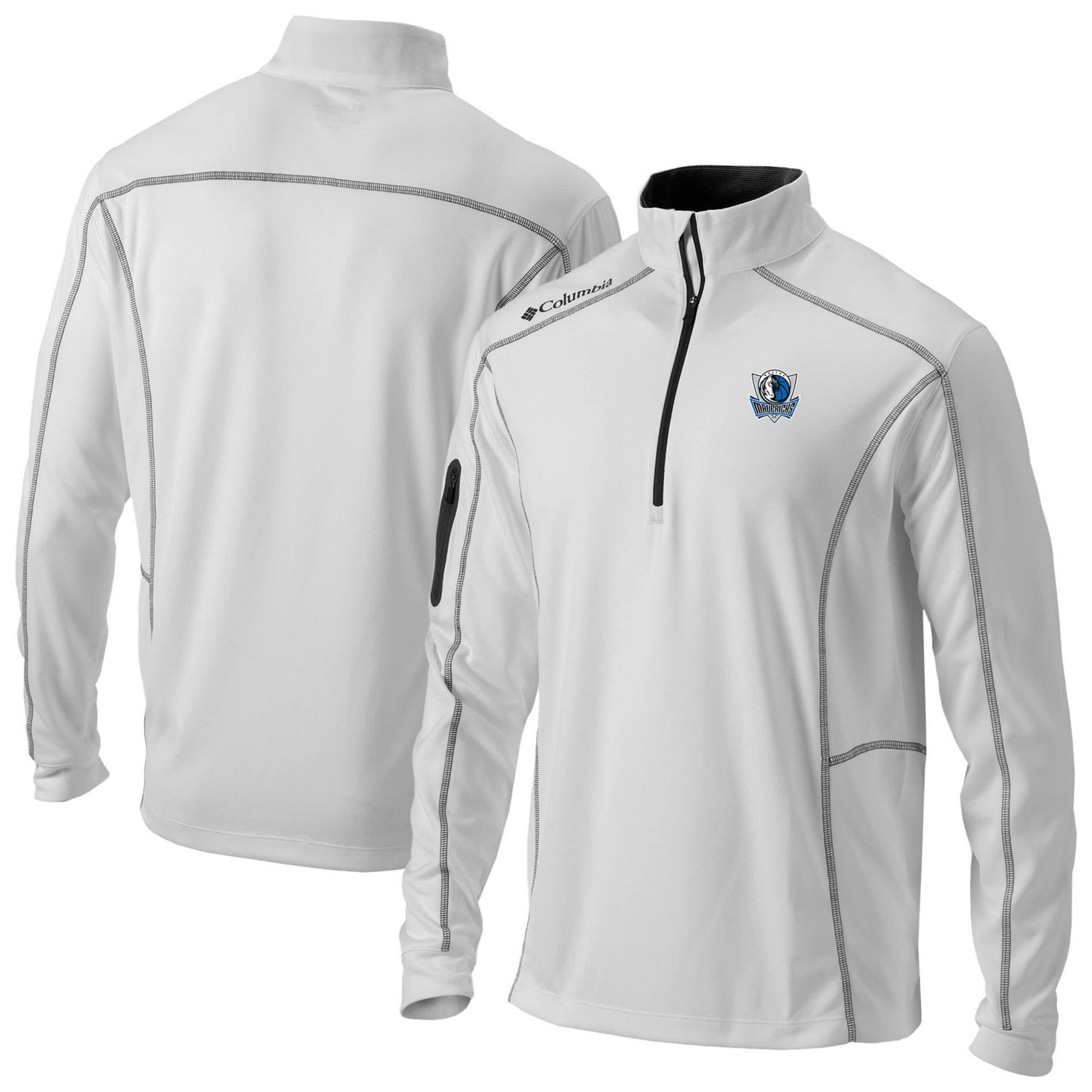 Columbia Dallas Mavericks Omni-Wick Shotgun Quarter-Zip Pullover