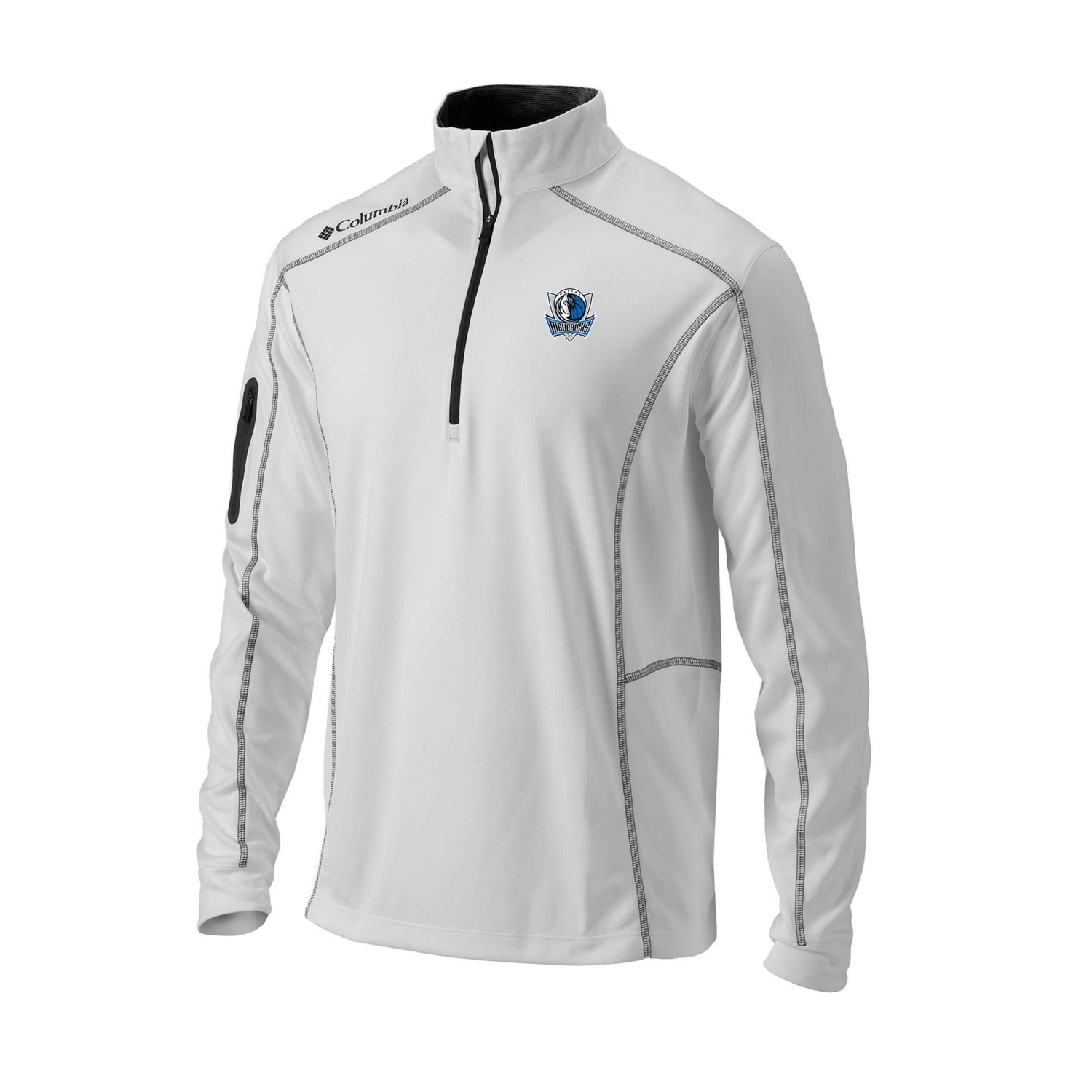 Columbia Dallas Mavericks Omni-Wick Shotgun Quarter-Zip Pullover                                                                 - view number 2