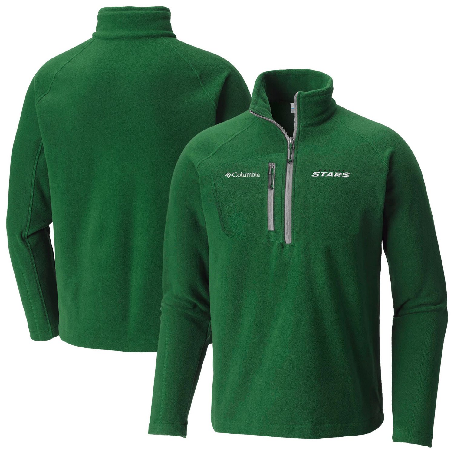 Columbia Dallas Stars Fast Trek III Raglan Half-Zip Fleece Jacket